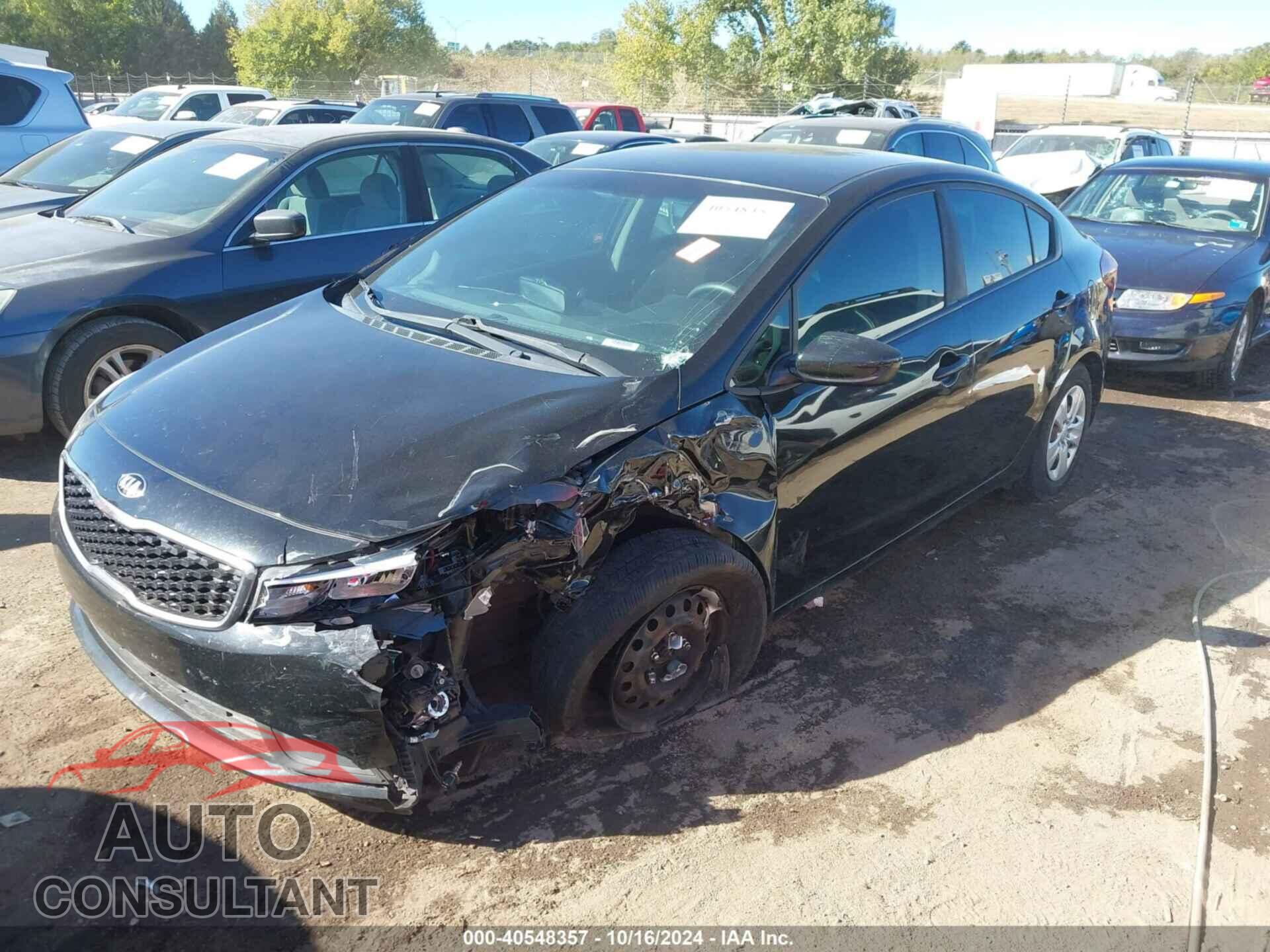 KIA FORTE 2017 - 3KPFK4A77HE100929