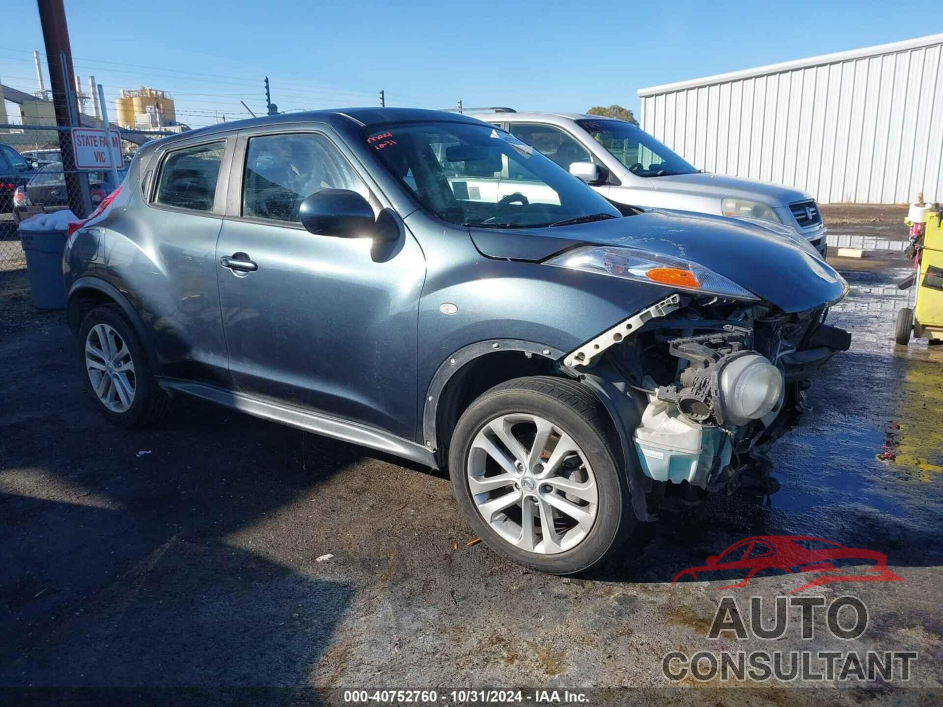 NISSAN JUKE 2013 - JN8AF5MR3DT202557