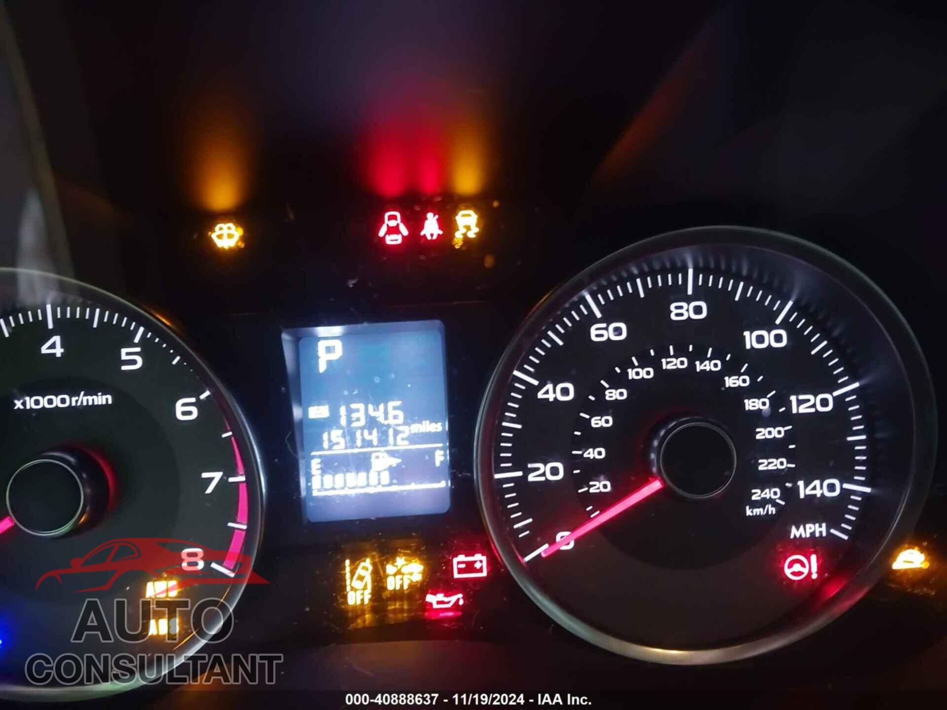 SUBARU FORESTER 2015 - JF2SJARC3FH810355