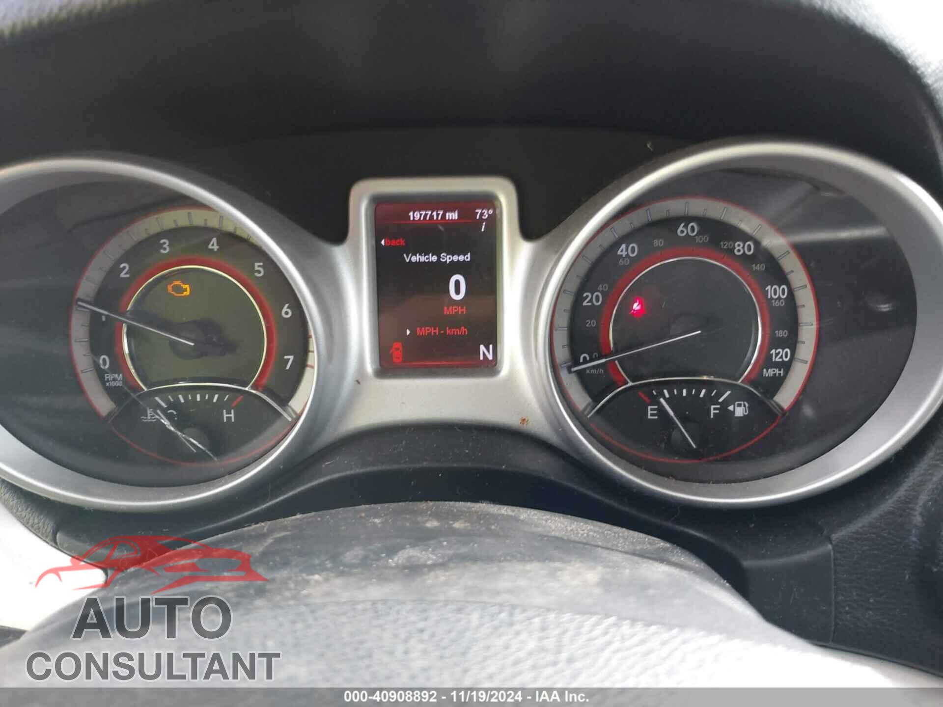 DODGE JOURNEY 2012 - 3C4PDDBG8CT246211