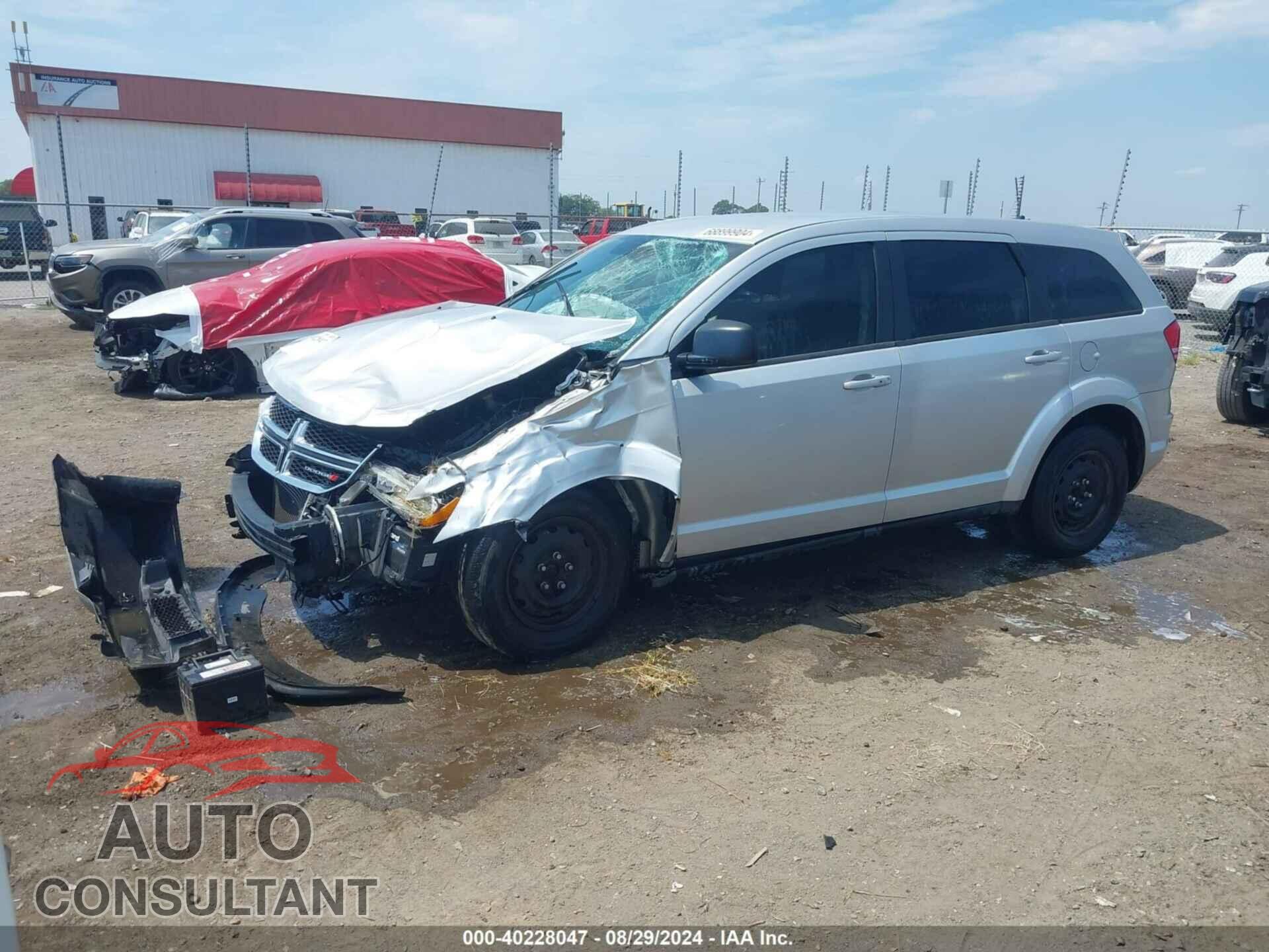 DODGE JOURNEY 2012 - 3C4PDCAB5CT290196