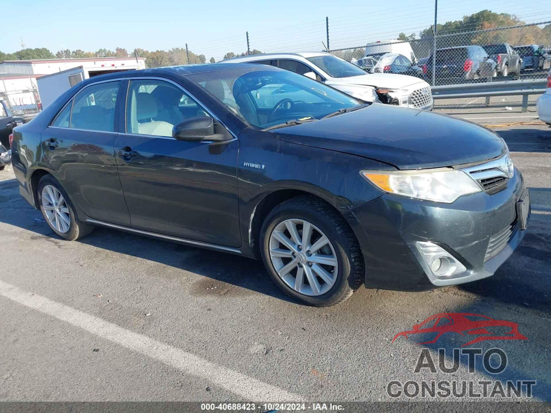 TOYOTA CAMRY HYBRID 2012 - 4T1BD1FK4CU031434