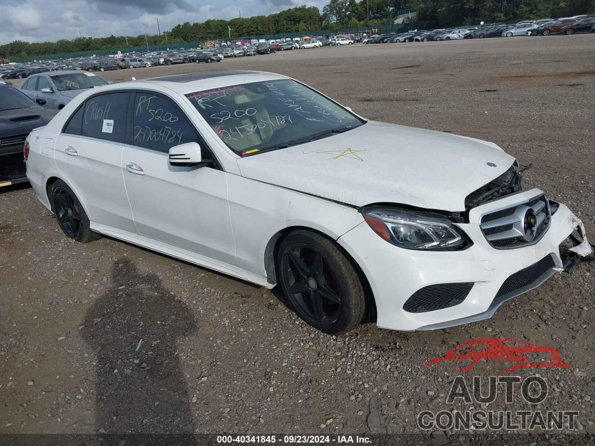 MERCEDES-BENZ E 350 2016 - WDDHF8JB9GB218068
