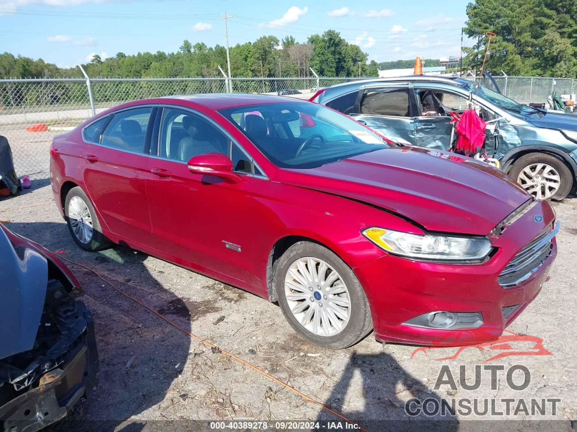 FORD FUSION ENERGI 2016 - 3FA6P0PU6GR324472