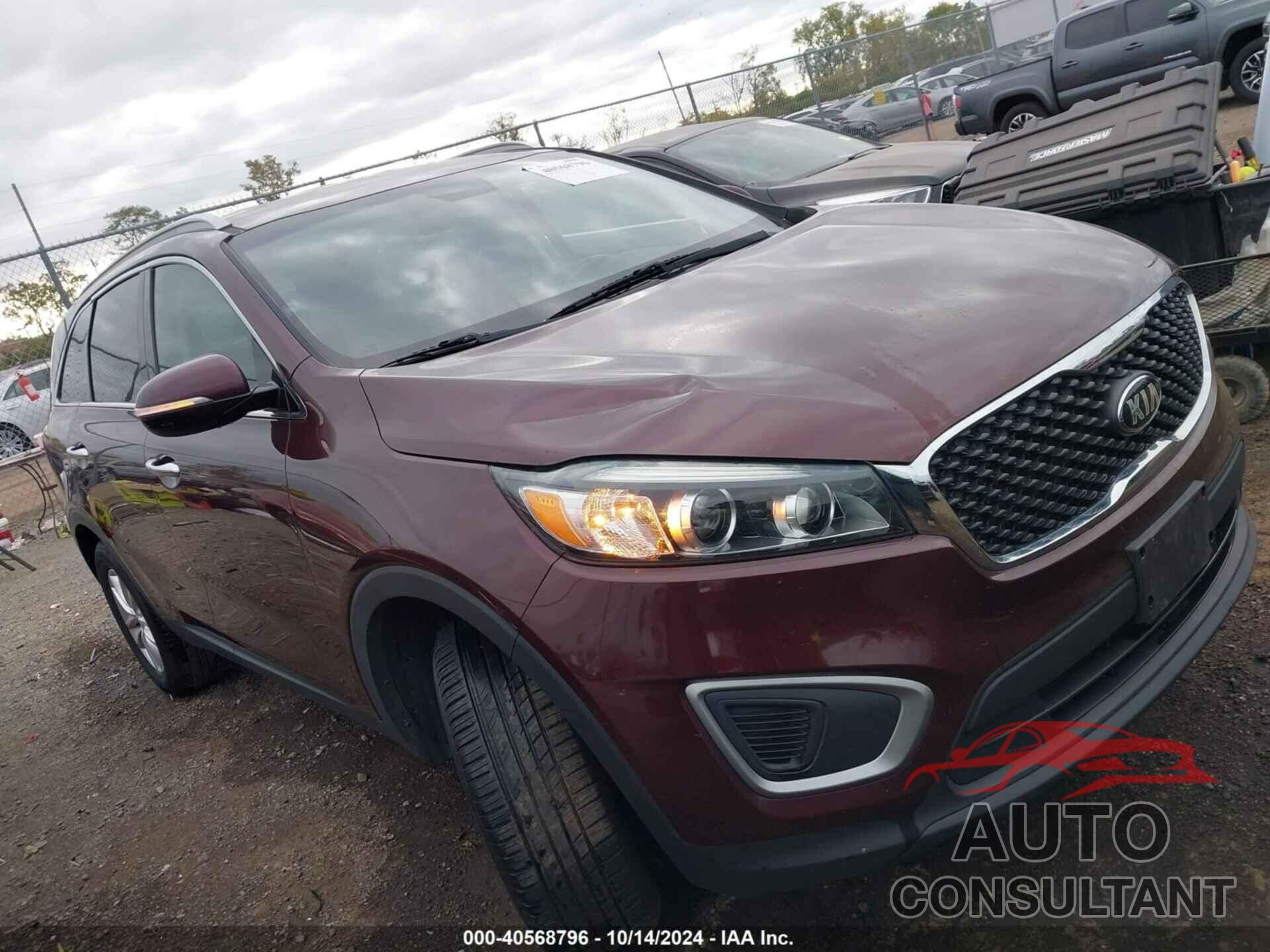 KIA SORENTO 2017 - 5XYPG4A31HG279376