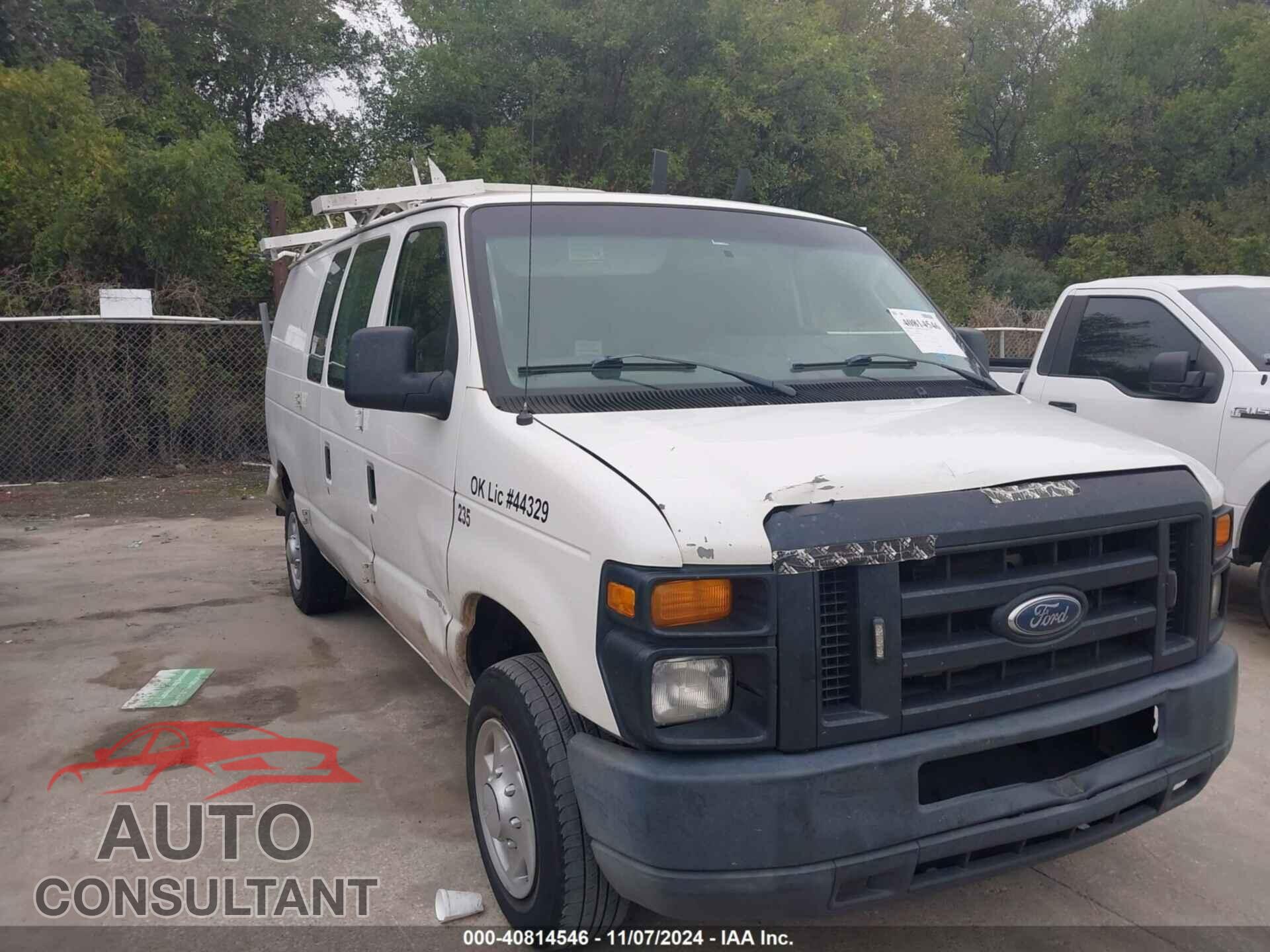 FORD E-150 2012 - 1FTNE1EW9CDB35016