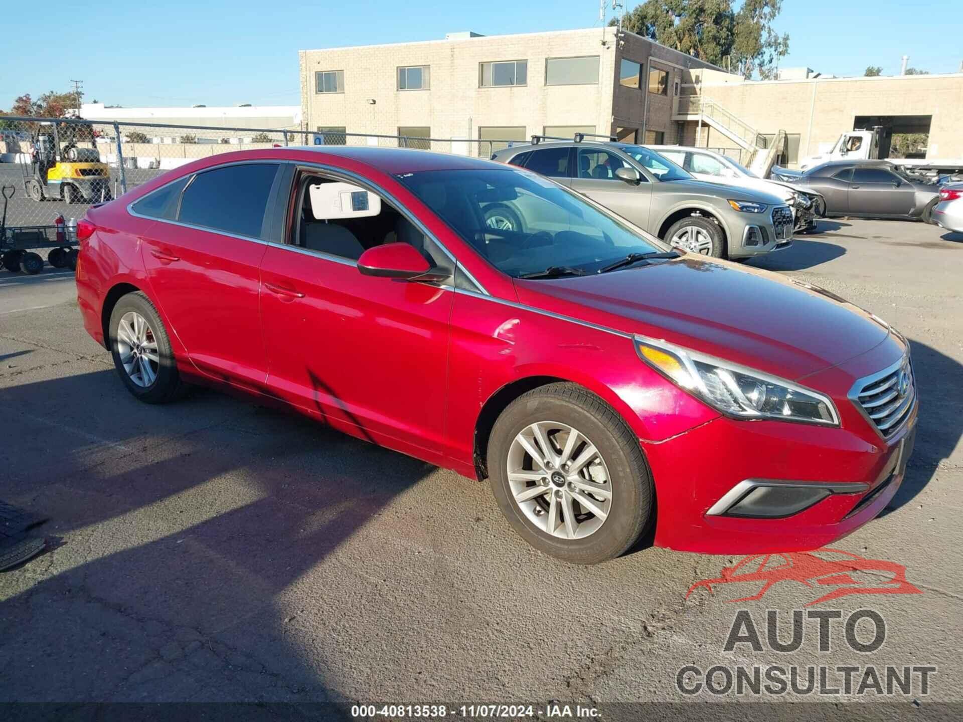HYUNDAI SONATA 2016 - 5NPE24AF4GH392097