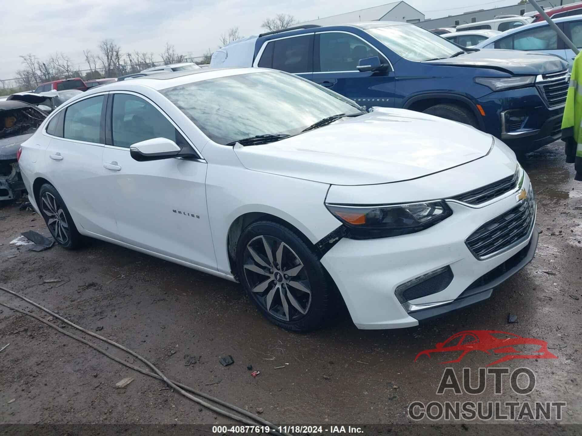 CHEVROLET MALIBU 2016 - 1G1ZE5ST7GF199643