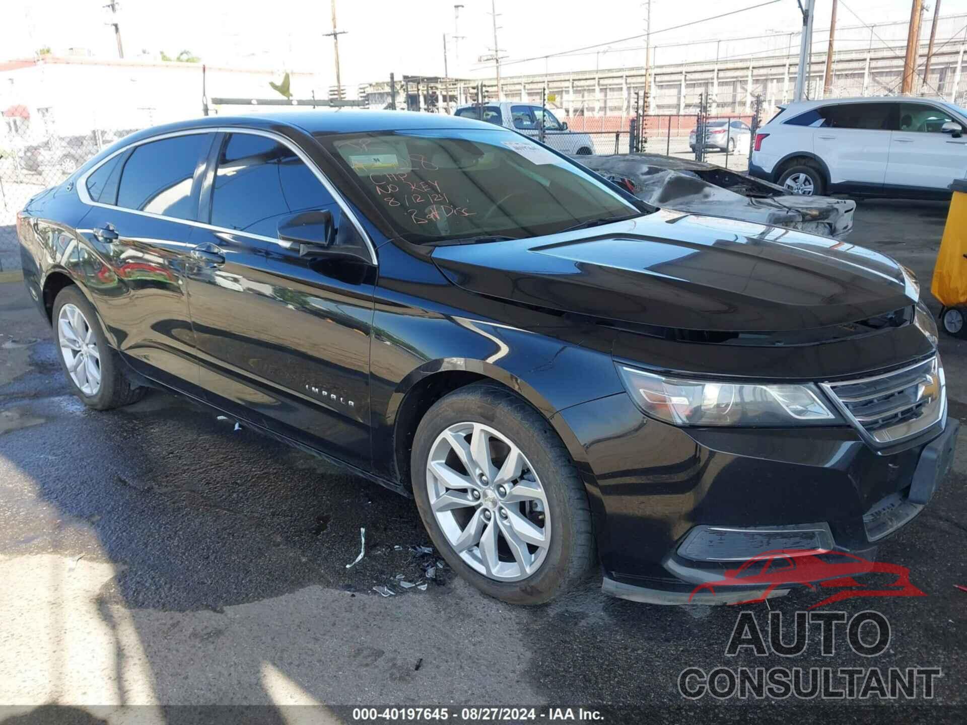 CHEVROLET IMPALA 2016 - 2G1105SA9G9206823