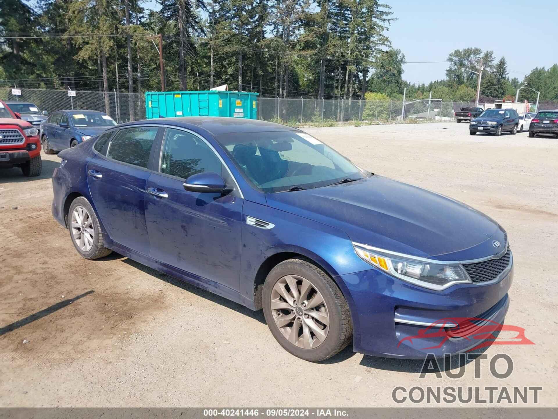 KIA OPTIMA 2018 - 5XXGT4L3XJG262062