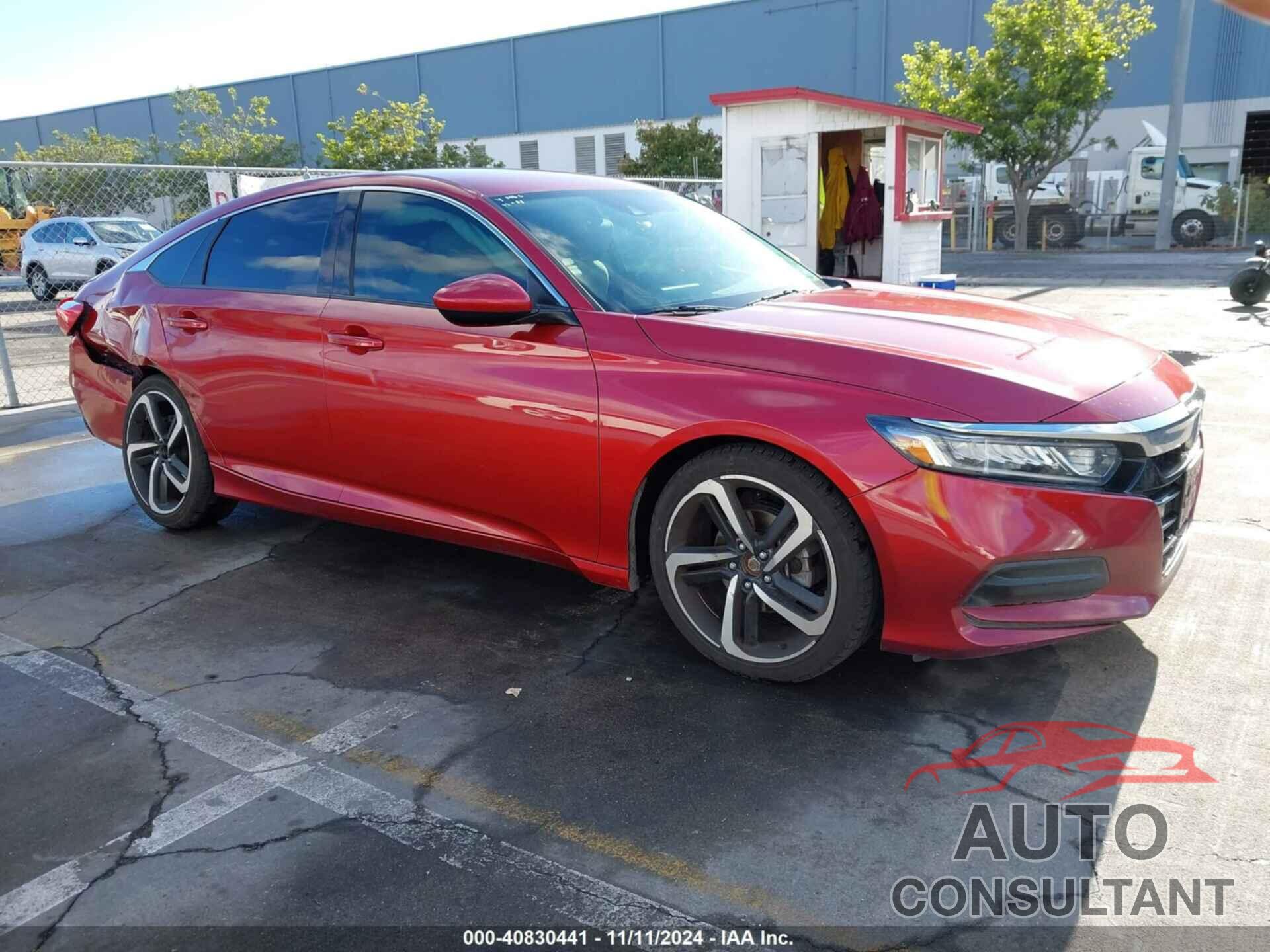 HONDA ACCORD 2018 - 1HGCV1F11JA253748