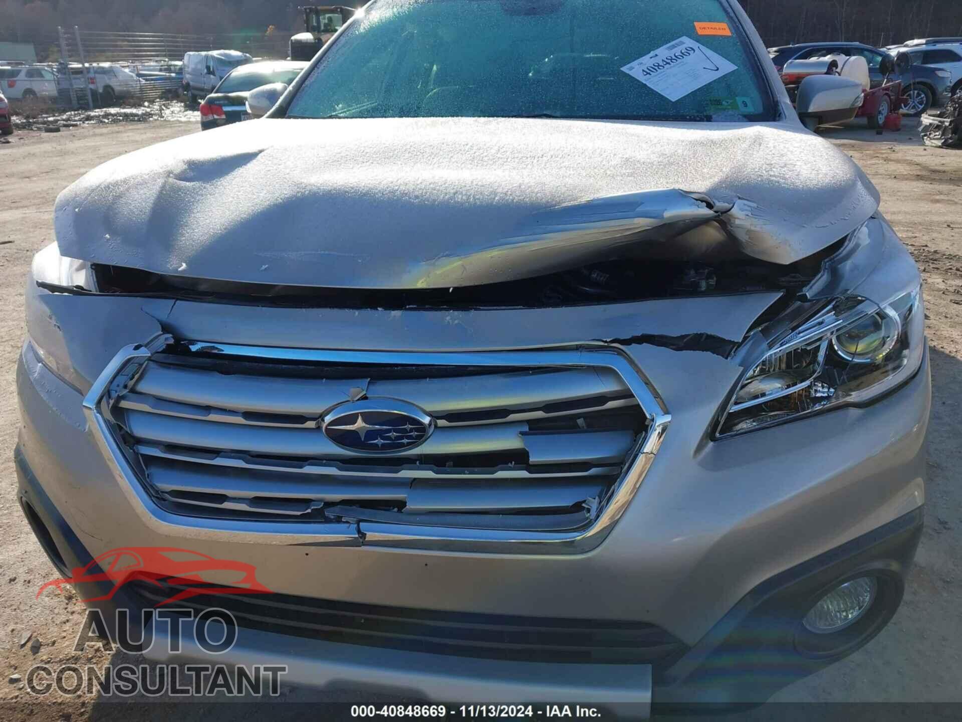 SUBARU OUTBACK 2016 - 4S4BSBNC3G3225972