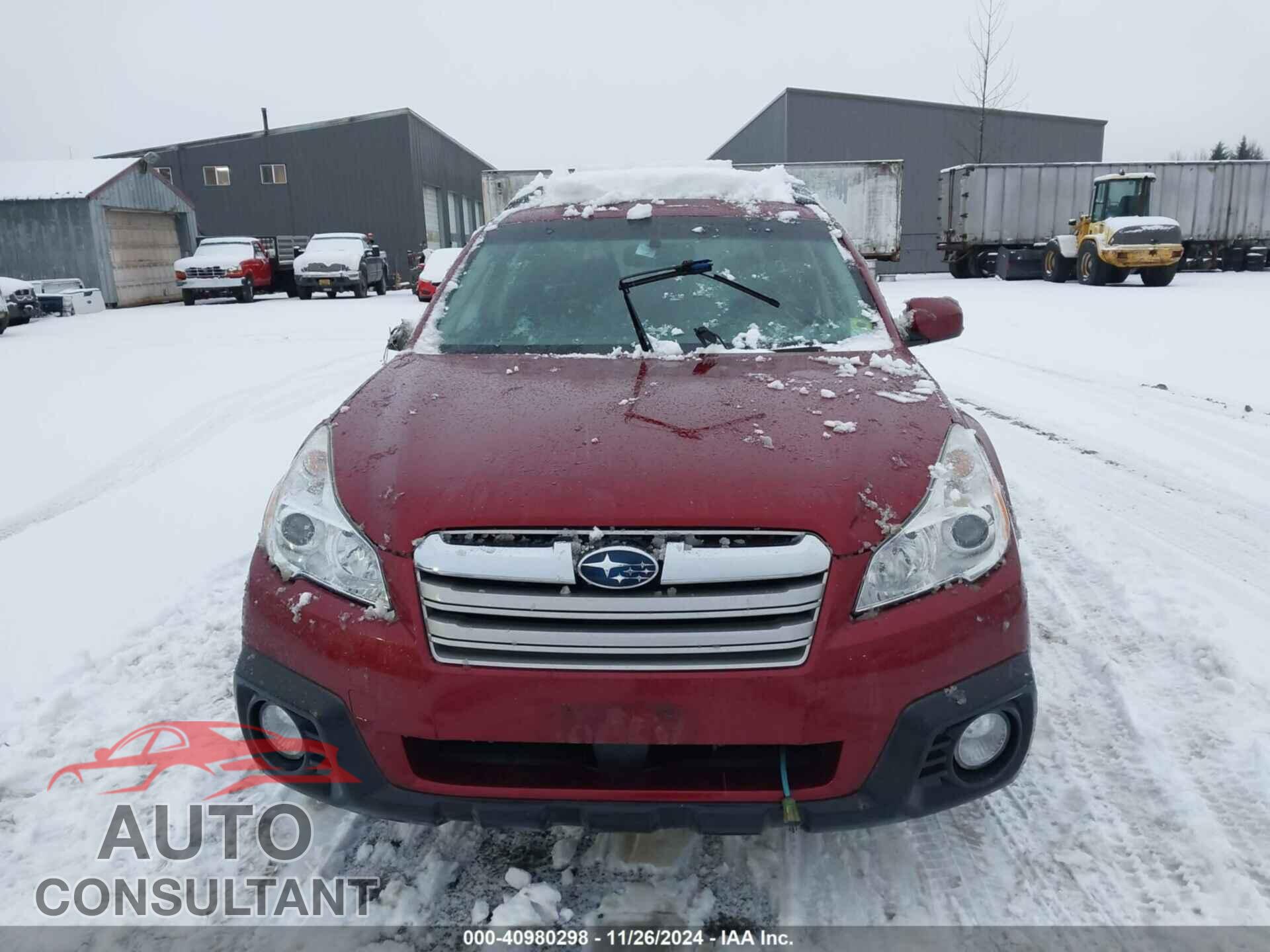 SUBARU OUTBACK 2014 - 4S4BRBDC4E3298309