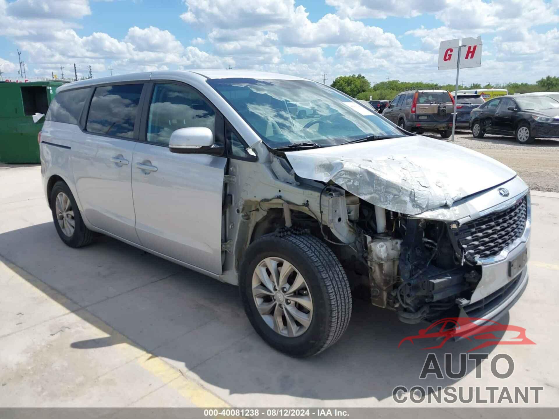 KIA SEDONA 2019 - KNDMB5C13K6568885