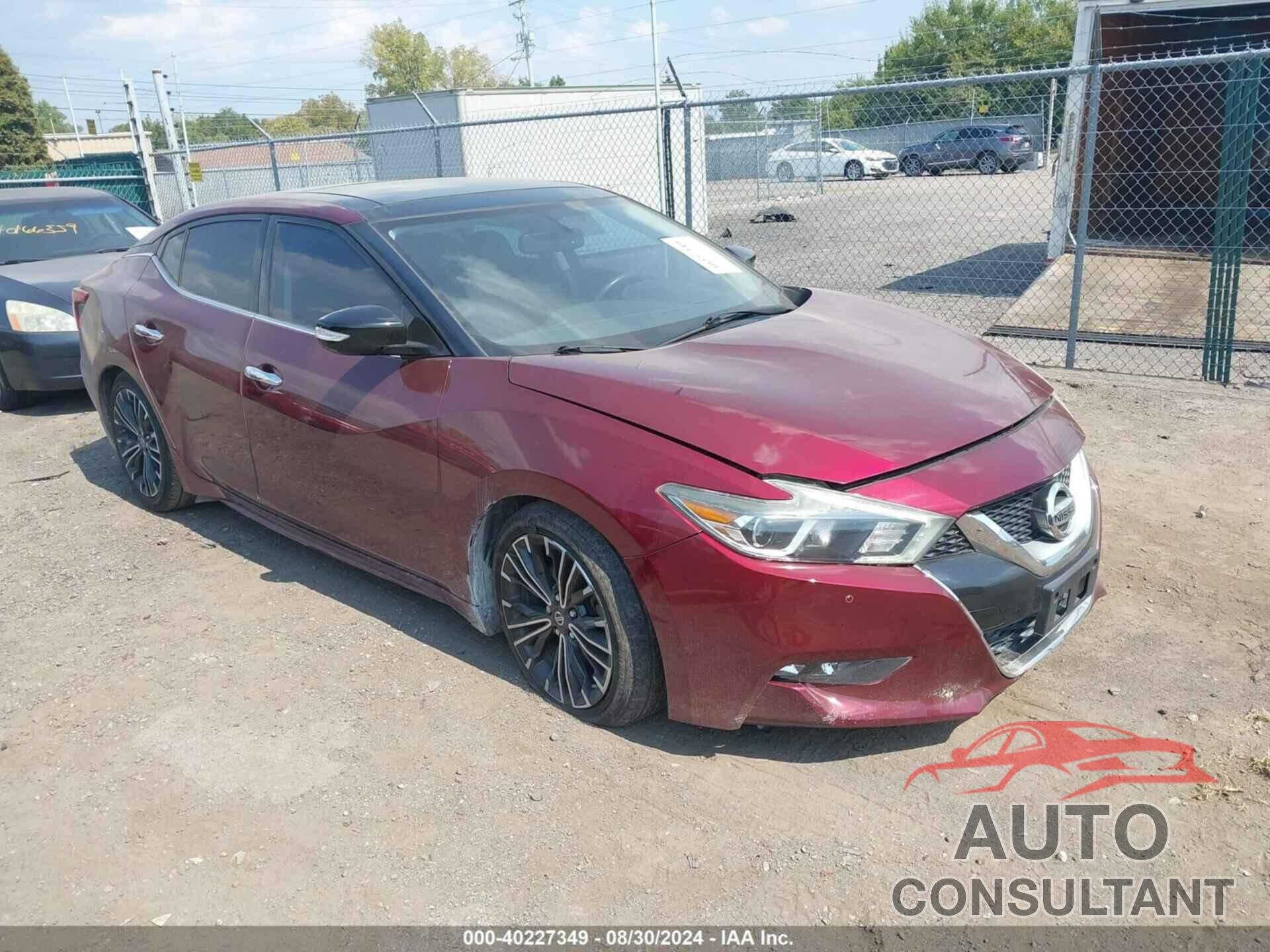 NISSAN MAXIMA 2016 - 1N4AA6AP7GC425679