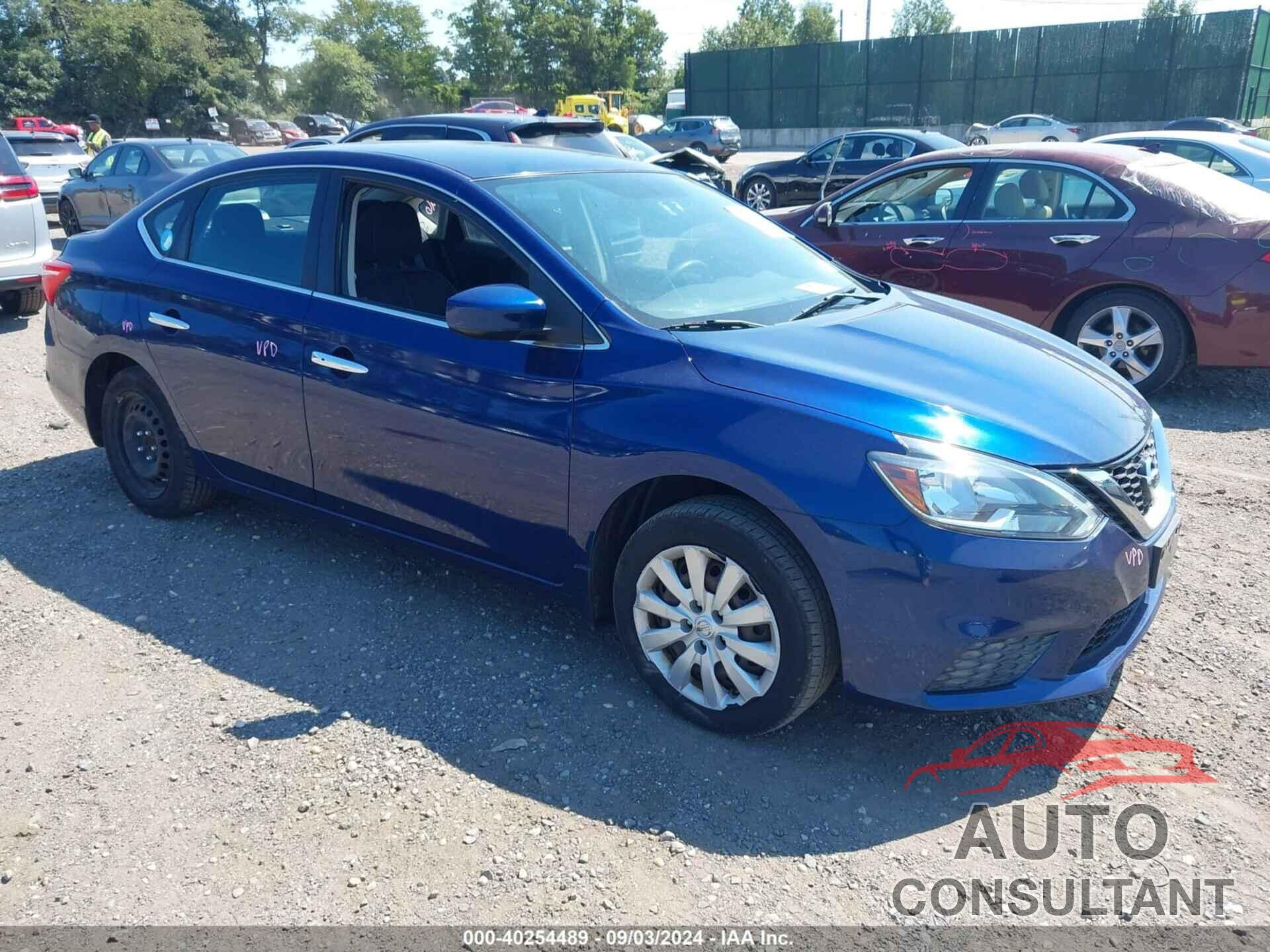 NISSAN SENTRA 2016 - 3N1AB7AP0GY282002