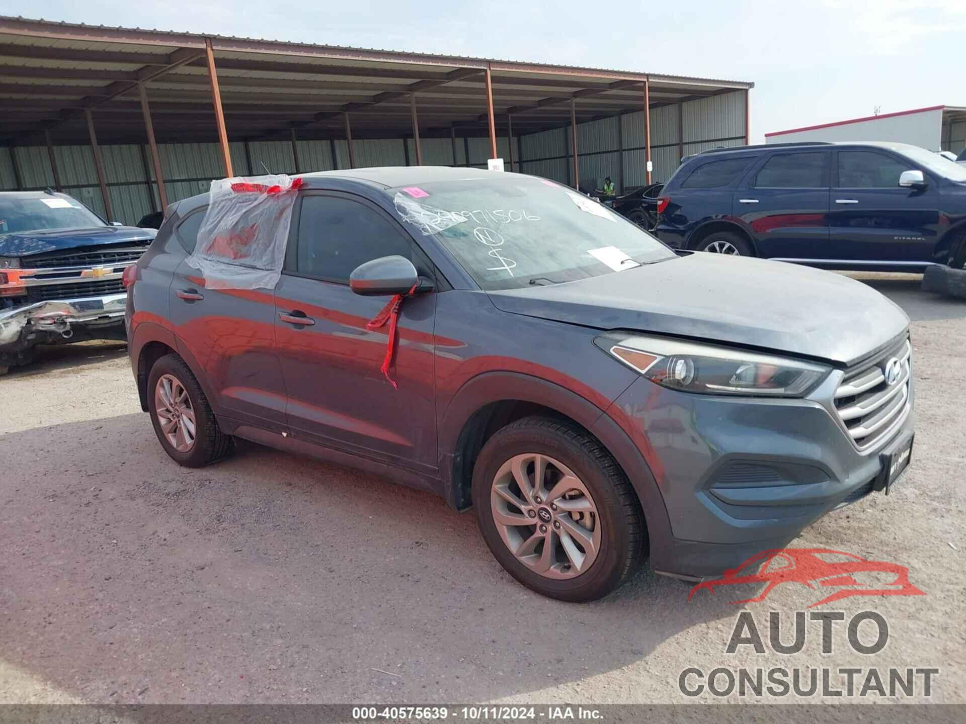 HYUNDAI TUCSON 2018 - KM8J23A41JU608777