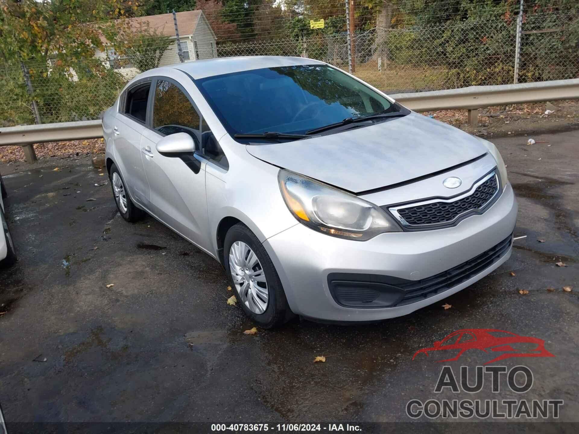 KIA RIO 2014 - KNADN4A32E6343123