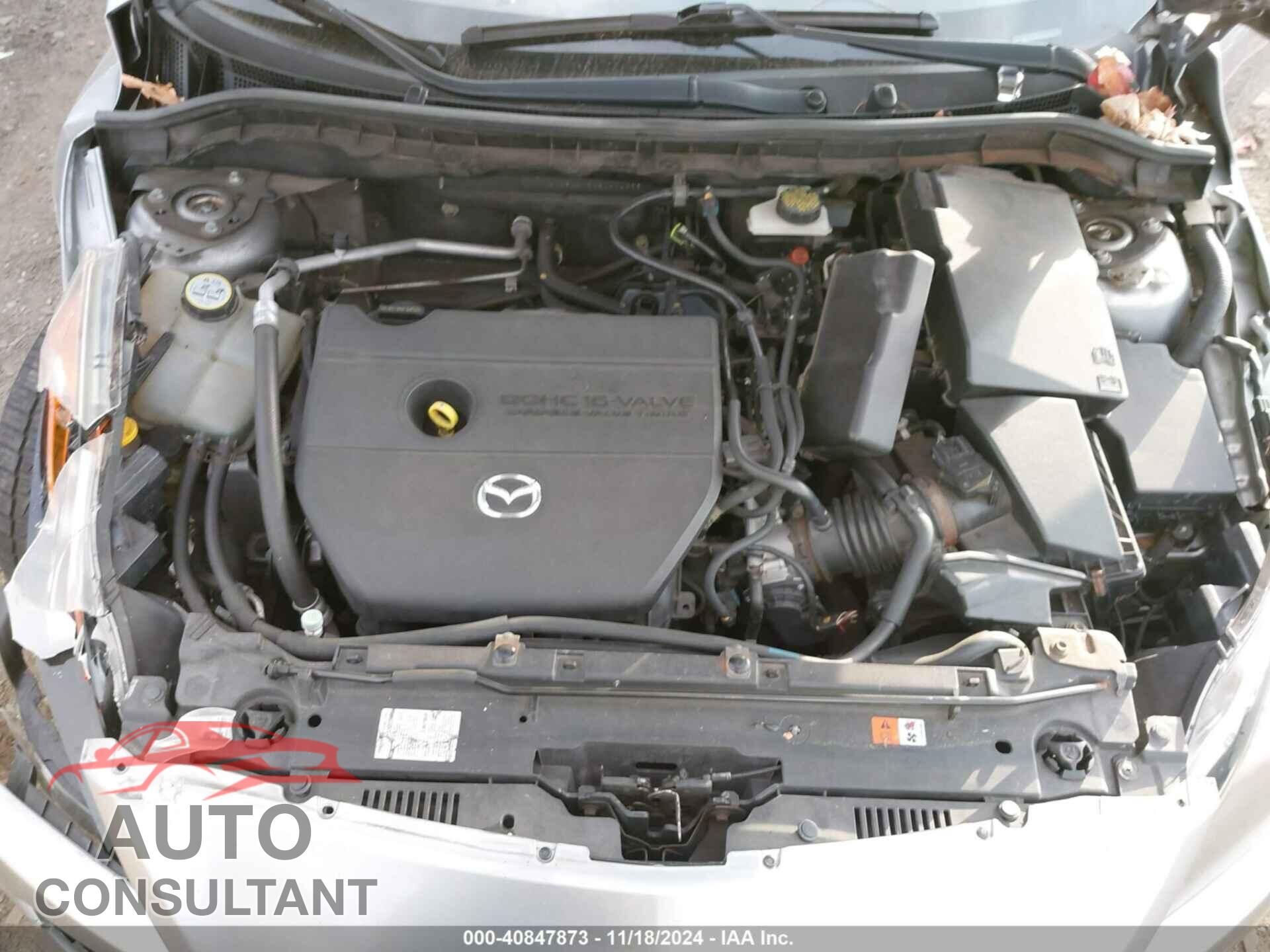 MAZDA MAZDA3 2011 - JM1BL1K61B1401965
