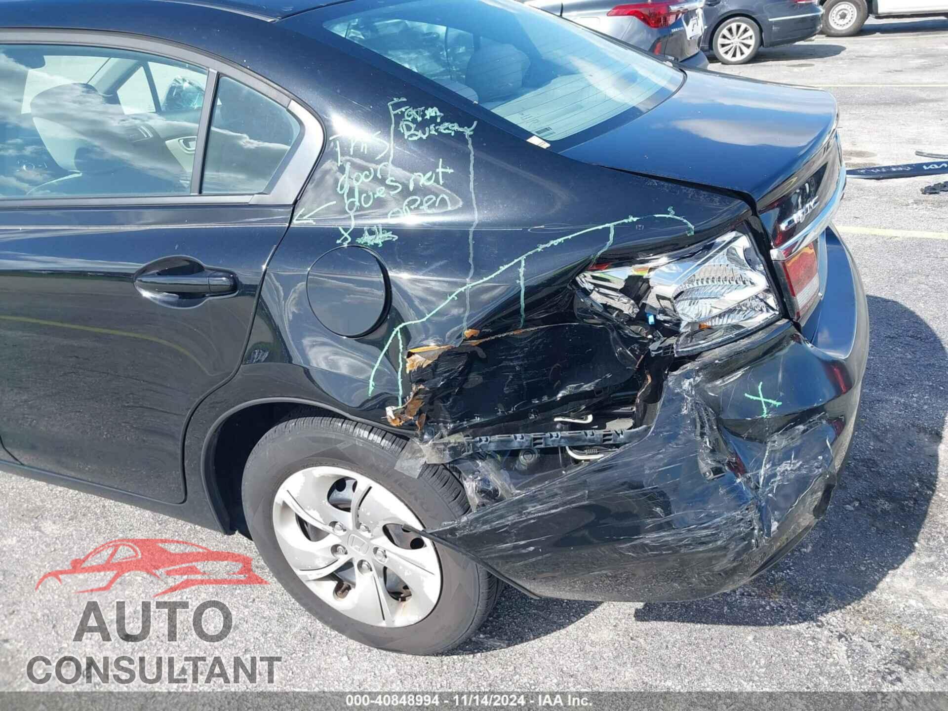 HONDA CIVIC 2015 - 19XFB2F50FE057124