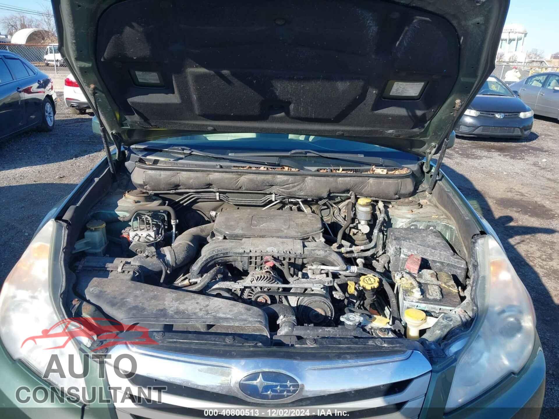 SUBARU OUTBACK 2012 - 4S4BRBCC6C3220726