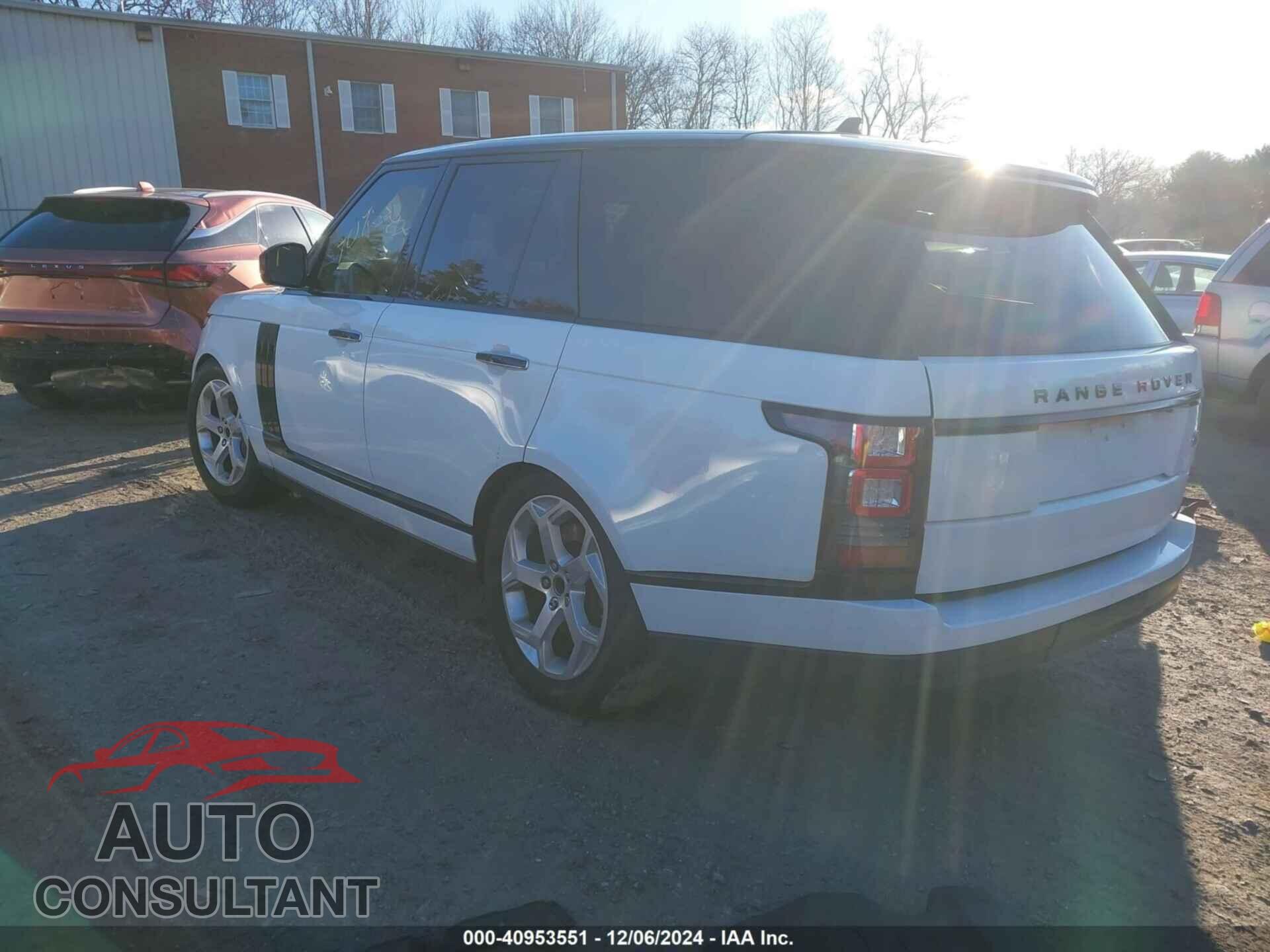 LAND ROVER RANGE ROVER 2016 - SALGS2VF1GA283572