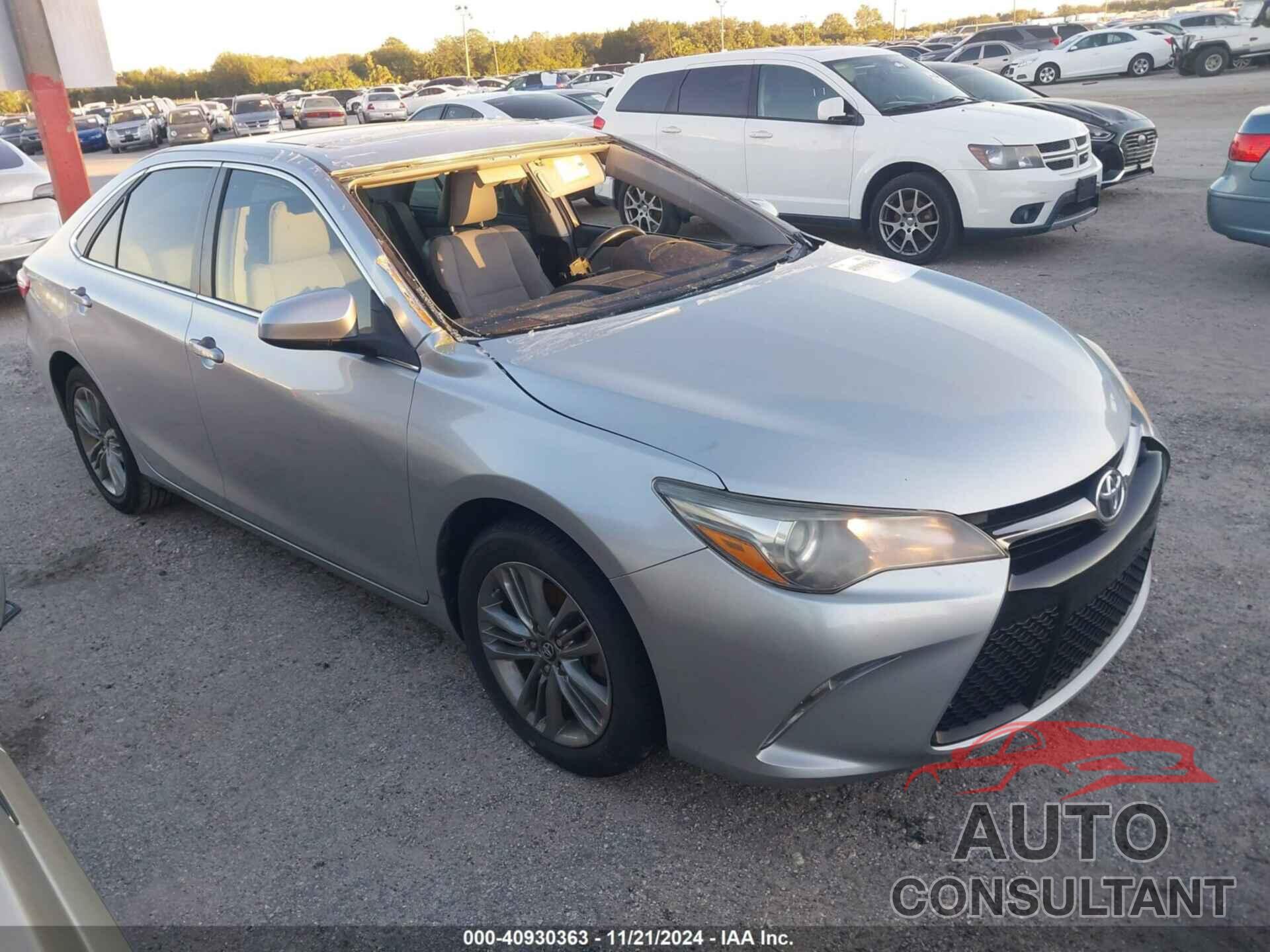 TOYOTA CAMRY 2017 - 4T1BF1FK6HU302298