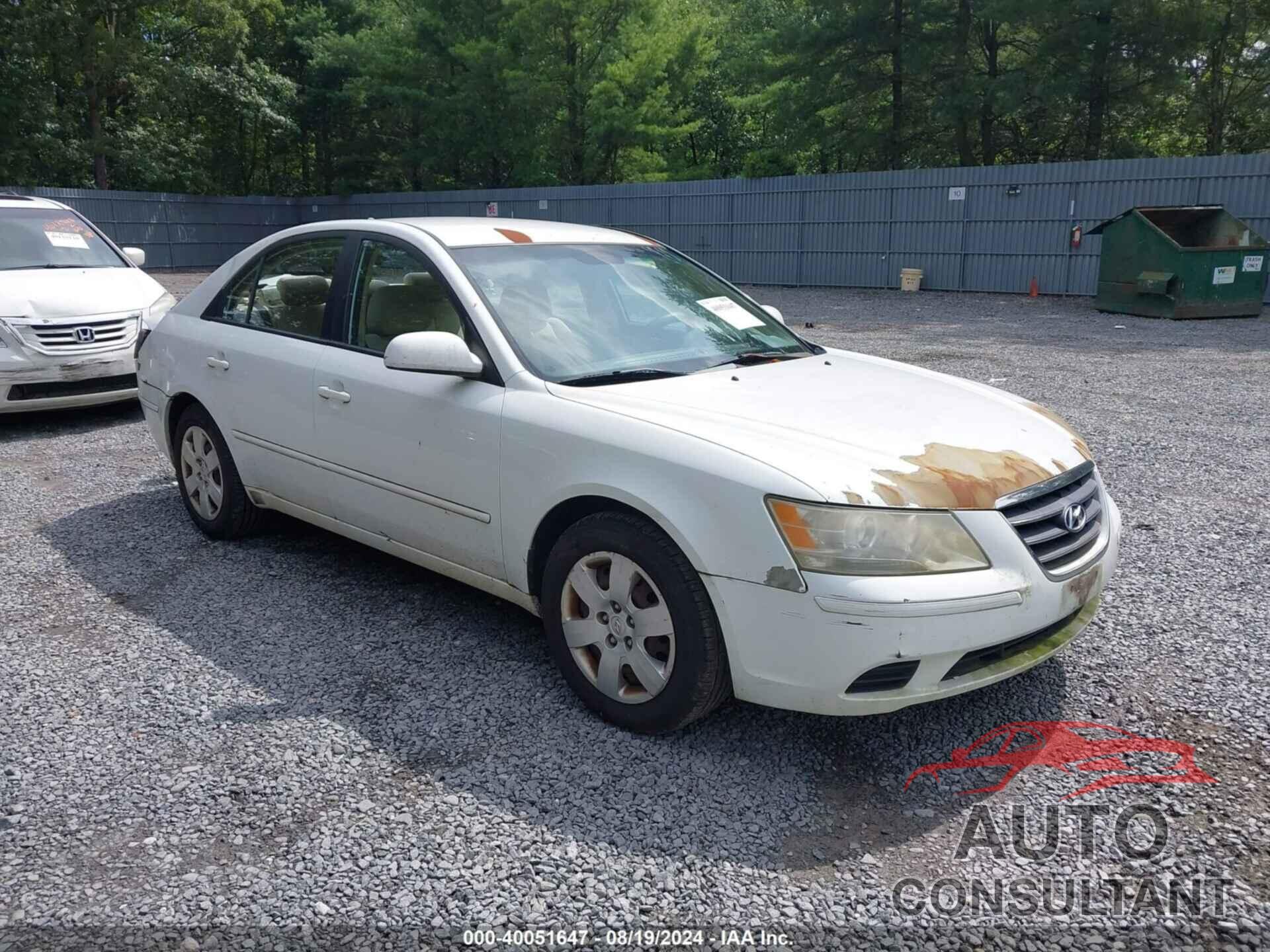 HYUNDAI SONATA 2010 - 5NPET4AC5AH584543