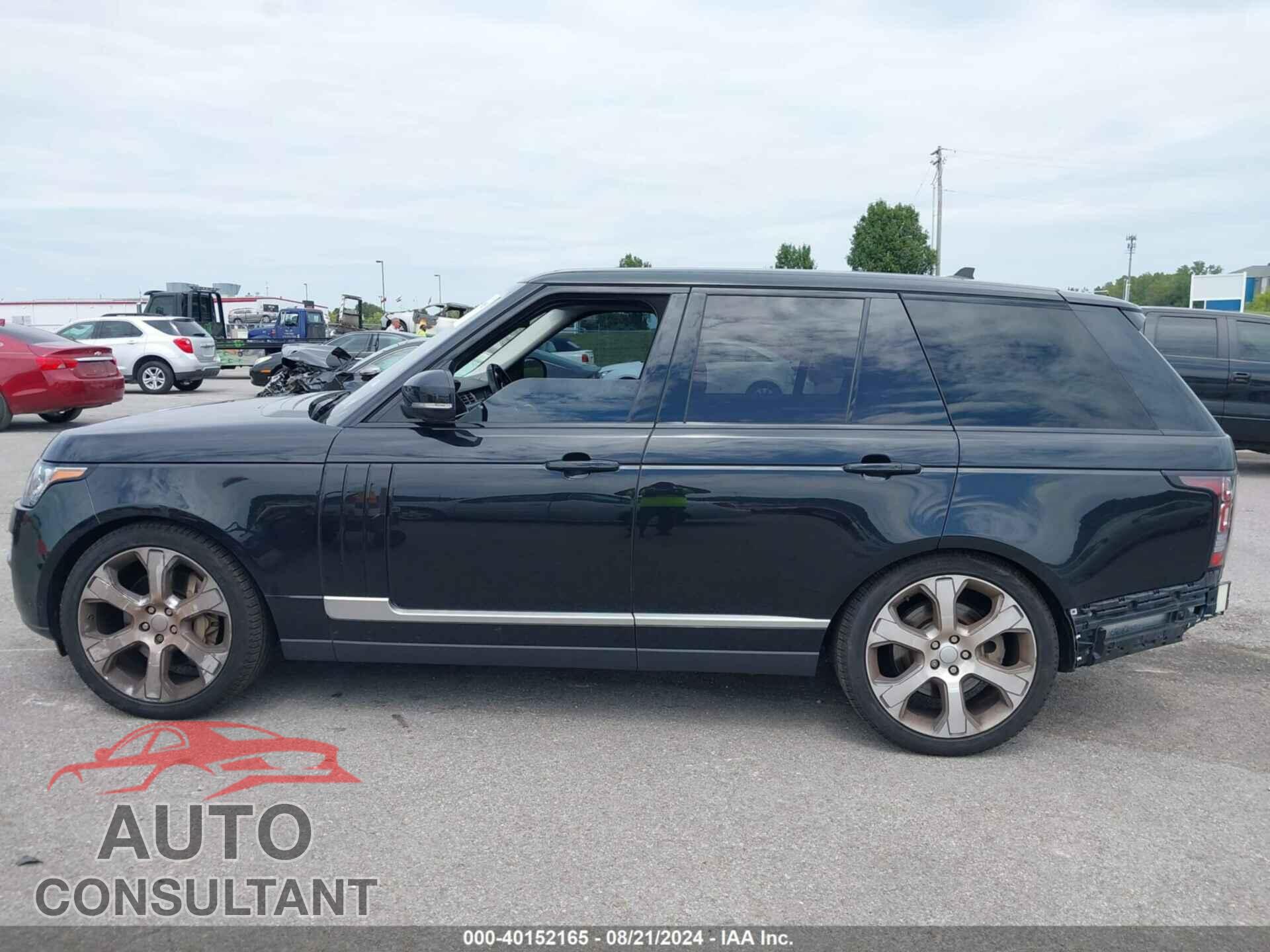 LAND ROVER RANGE ROVER 2016 - SALGS2EF3GA294587