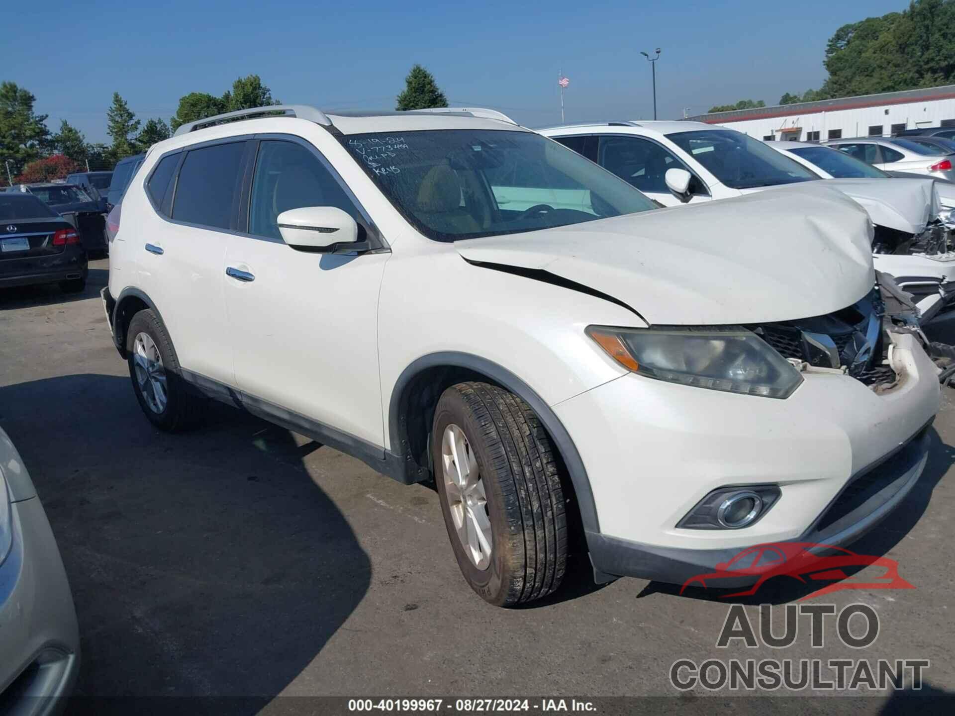 NISSAN ROGUE 2016 - 5N1AT2MTXGC773459
