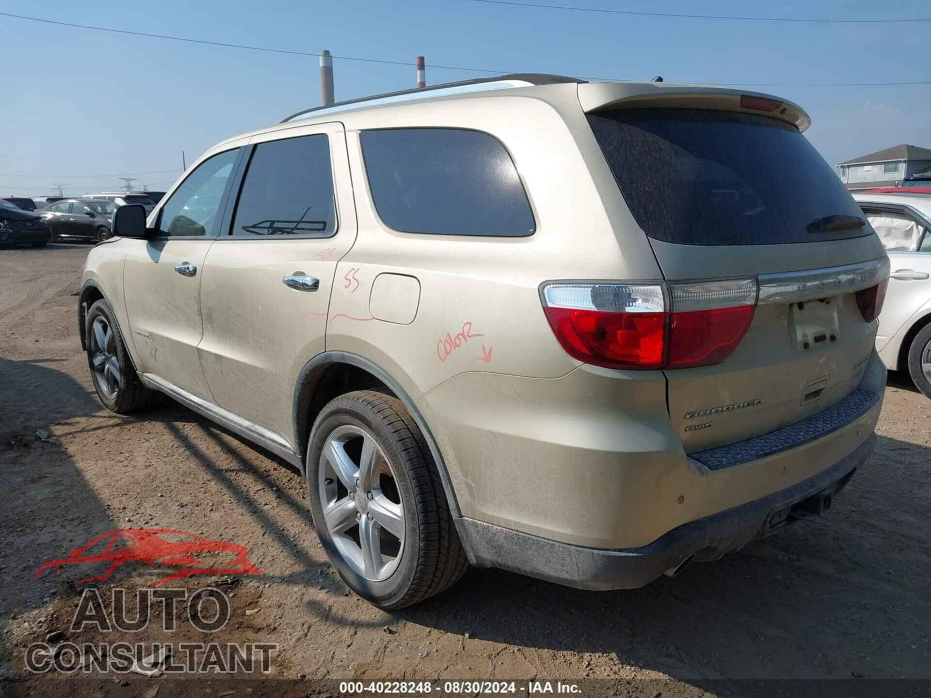 DODGE DURANGO 2011 - 1D4SE5GT1BC695083