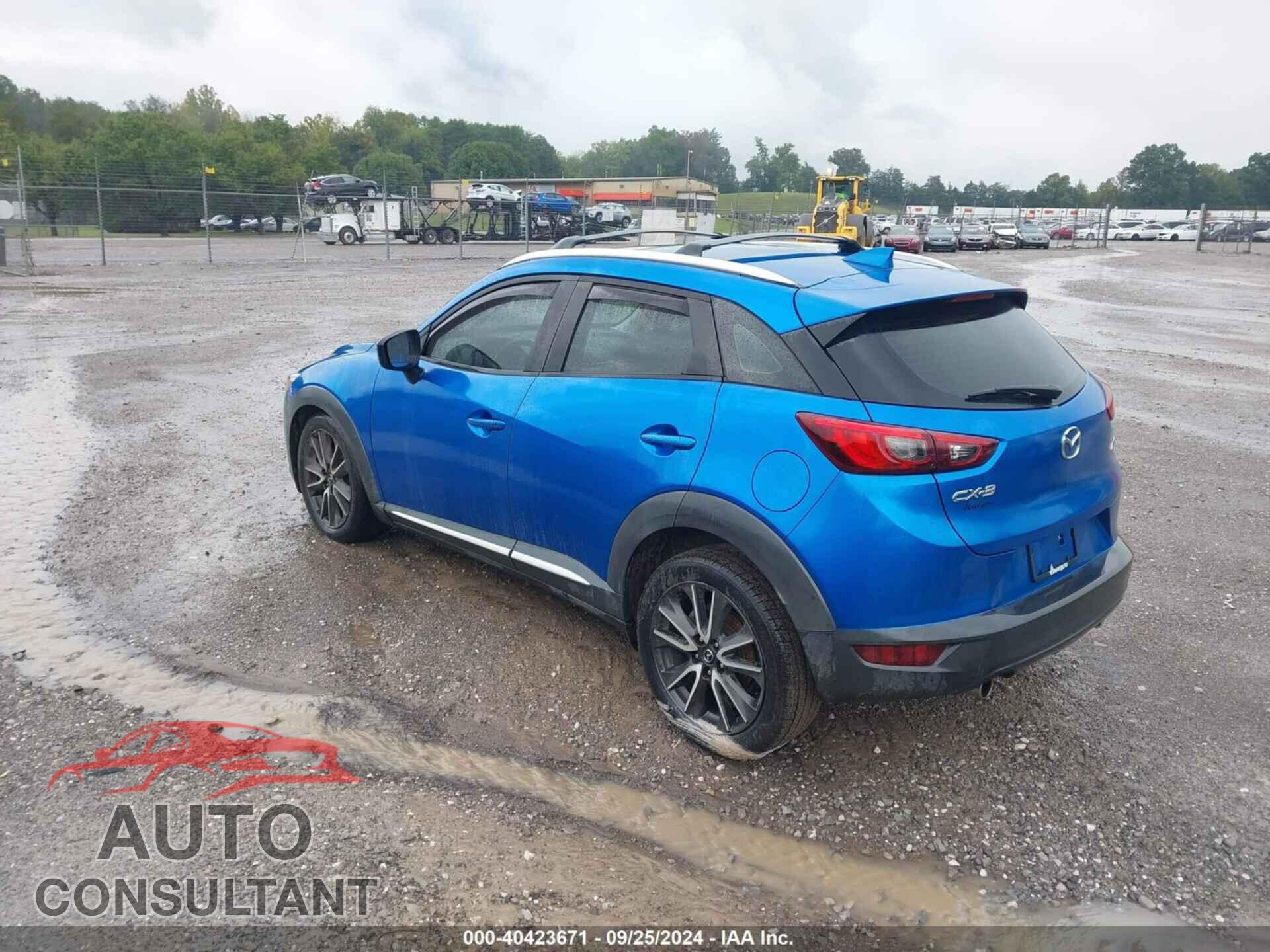 MAZDA CX-3 2016 - JM1DKBD79G0107167