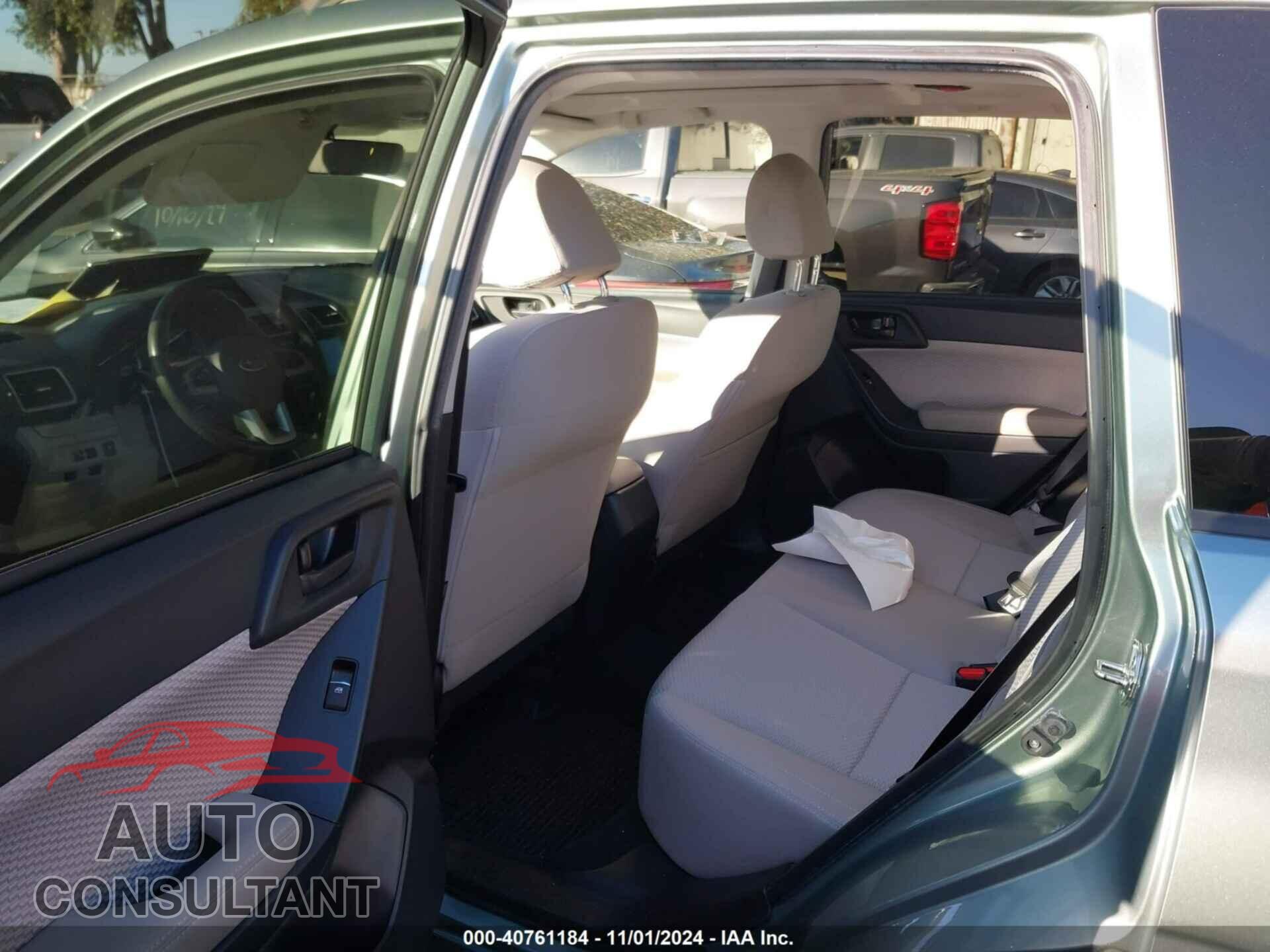 SUBARU FORESTER 2017 - JF2SJAEC5HH461143