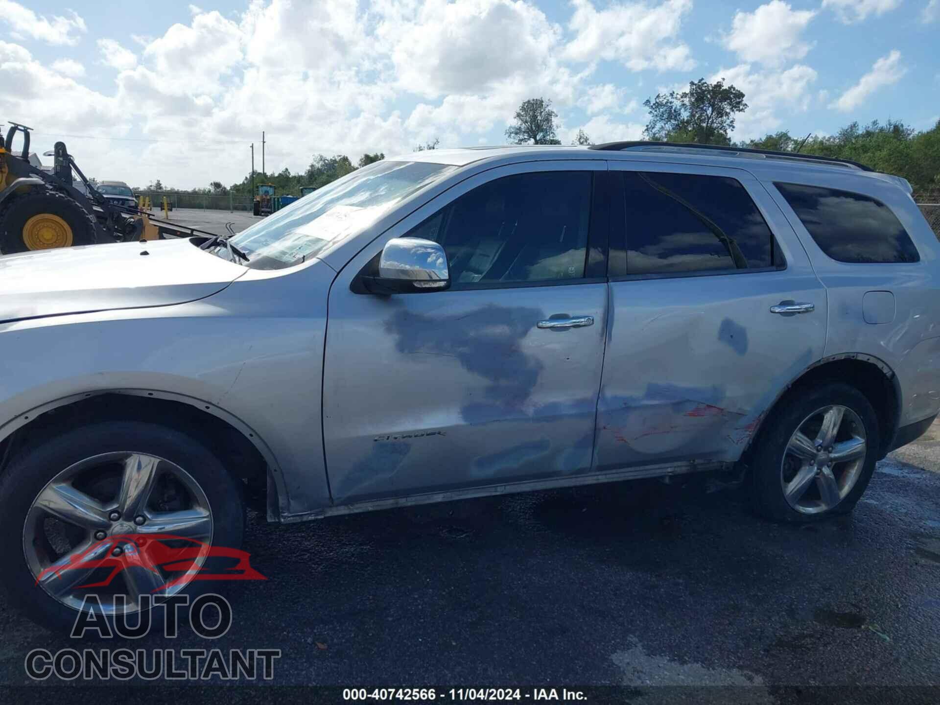 DODGE DURANGO 2011 - 1D4SD5GT2BC692499