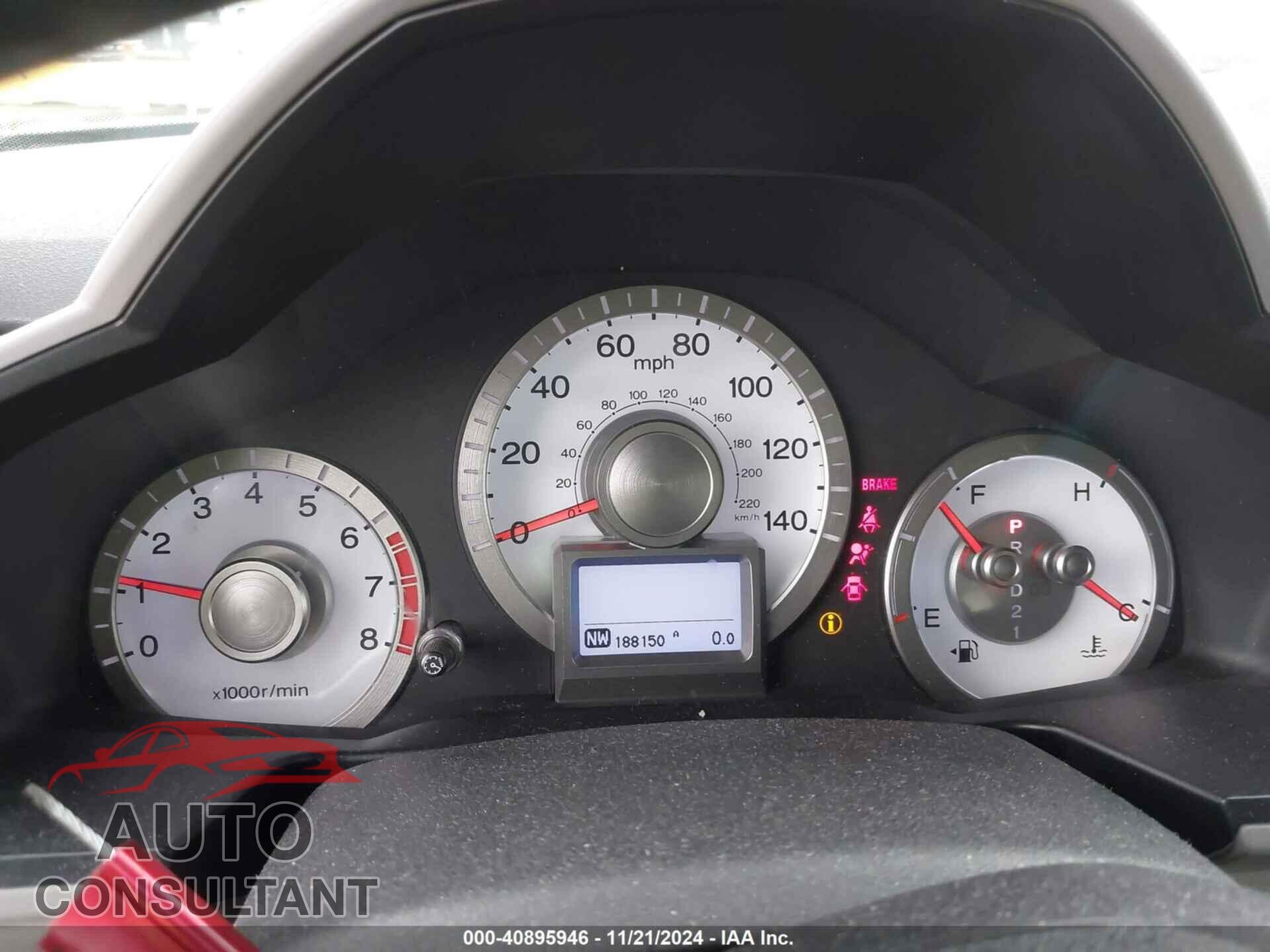 HONDA PILOT 2011 - 5FNYF4H93BB085187