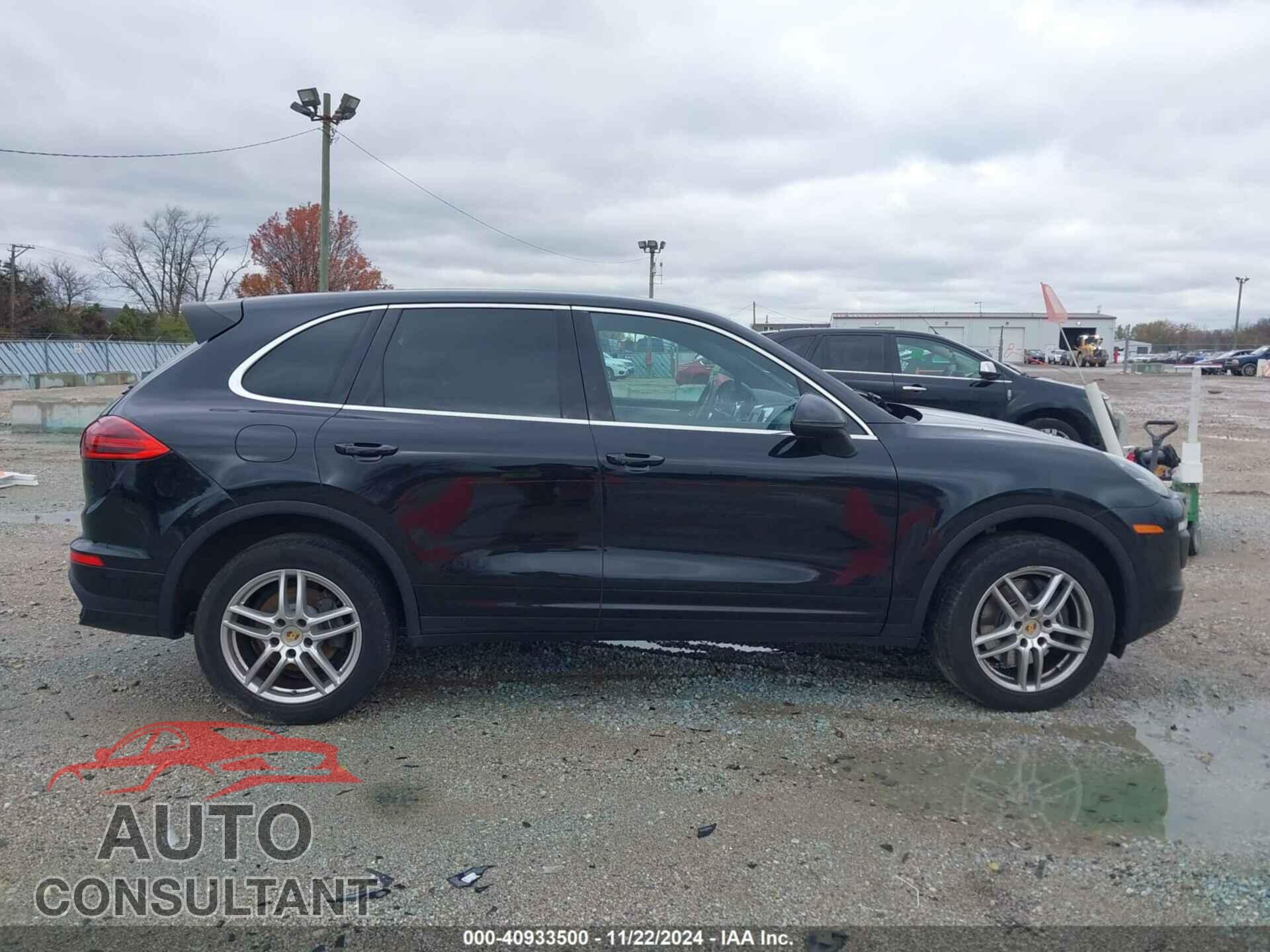 PORSCHE CAYENNE 2016 - WP1AA2A27GKA10101