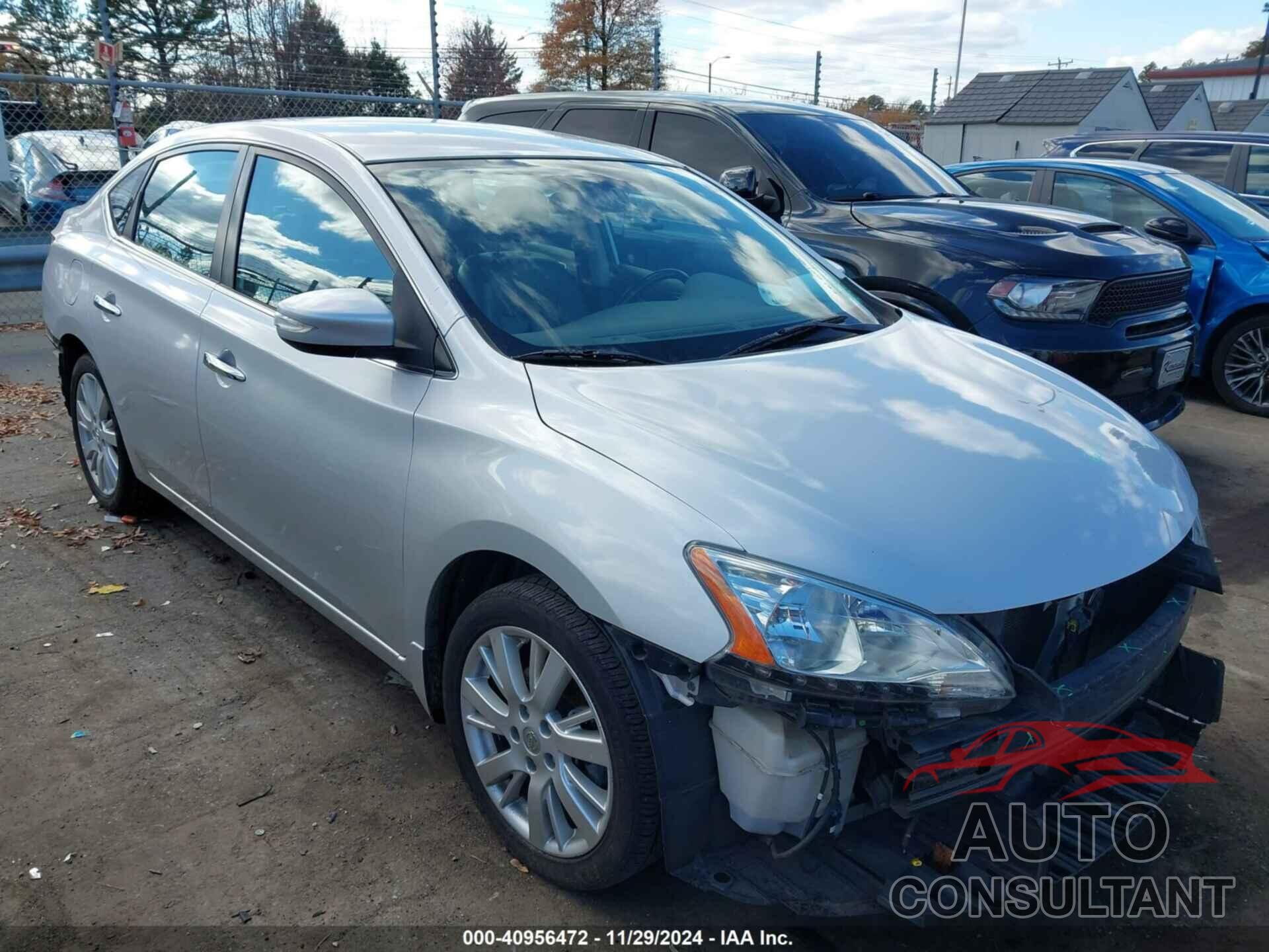 NISSAN SENTRA 2013 - 3N1AB7AP1DL620659