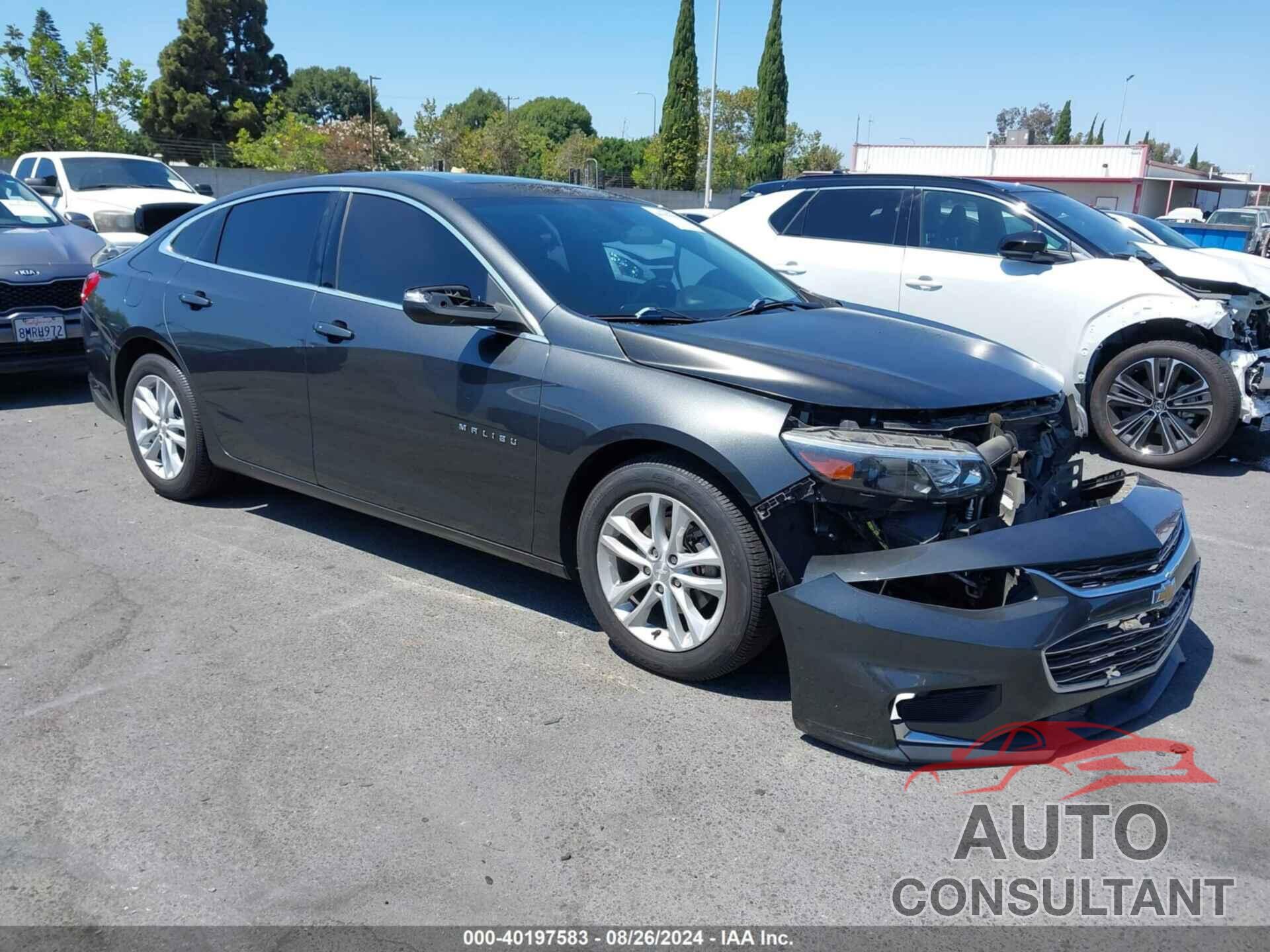 CHEVROLET MALIBU 2016 - 1G1ZE5ST5GF237273