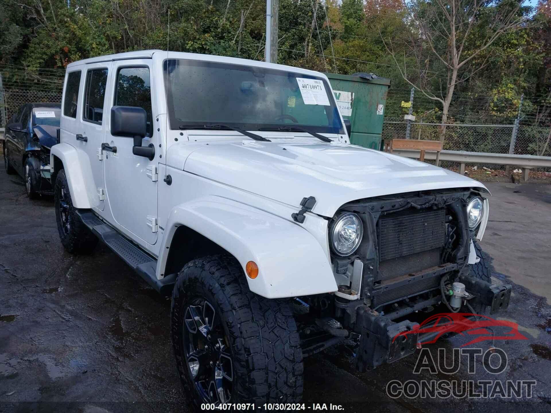 JEEP WRANGLER JK UNLIMITED 2018 - 1C4BJWEG5JL805040