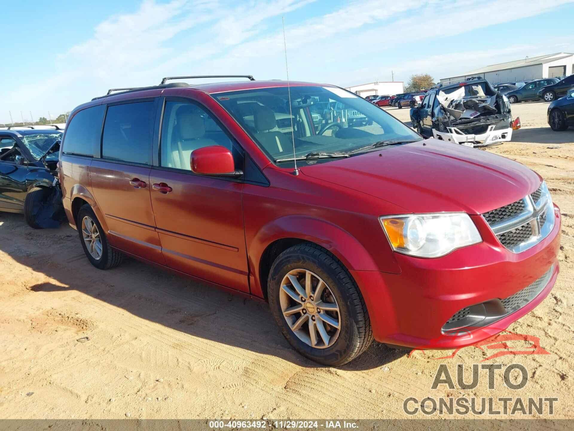 DODGE GRAND CARAVAN 2015 - 2C4RDGCG9FR617117