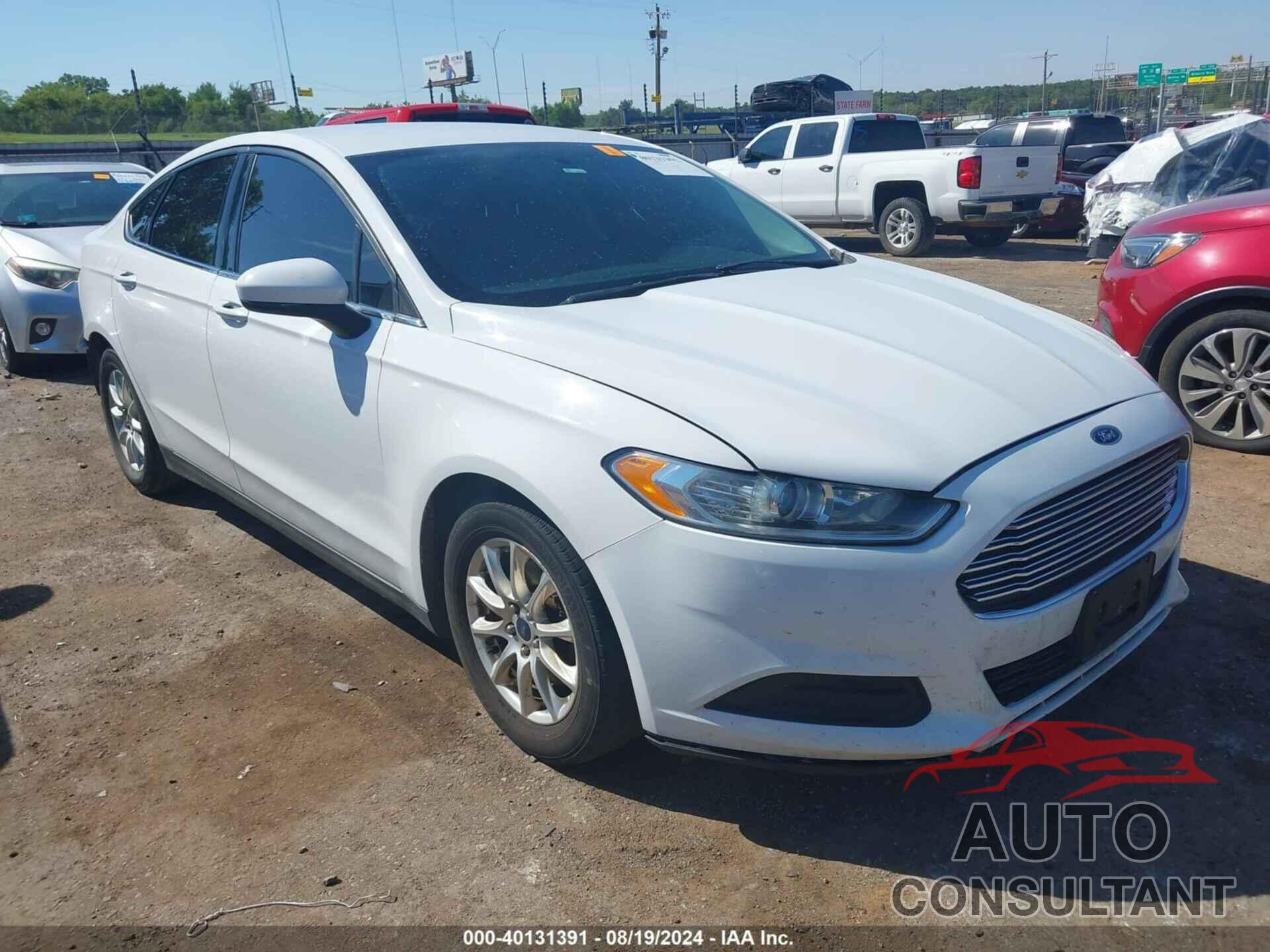 FORD FUSION 2016 - 1FA6P0G74G5128091