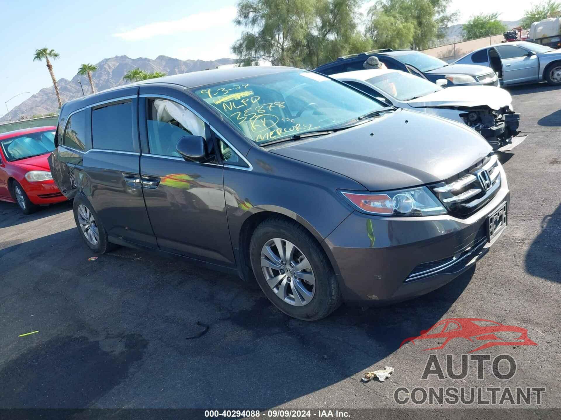 HONDA ODYSSEY 2016 - 5FNRL5H31GB147496