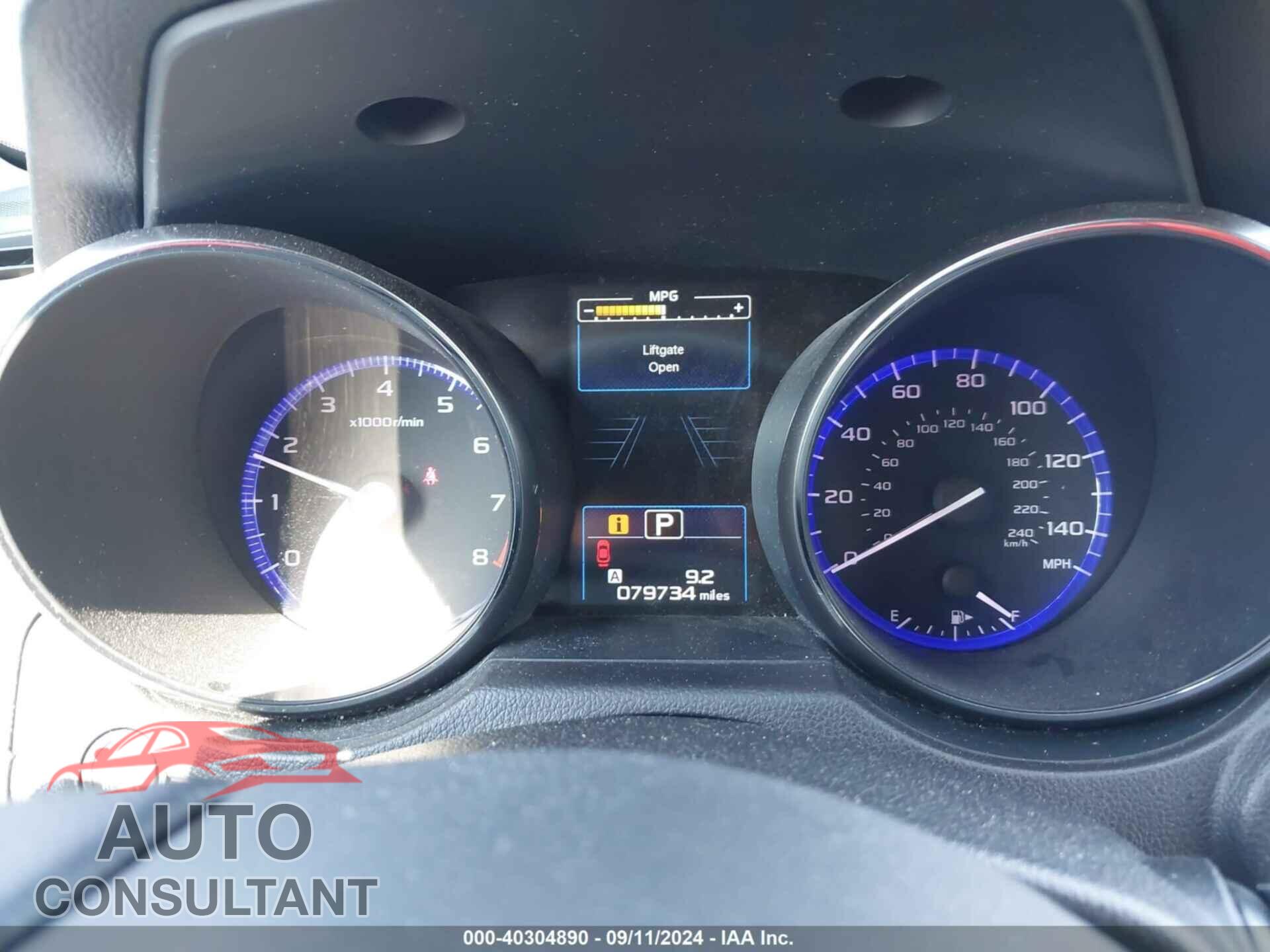 SUBARU OUTBACK 2016 - 4S4BSANC3G3241020