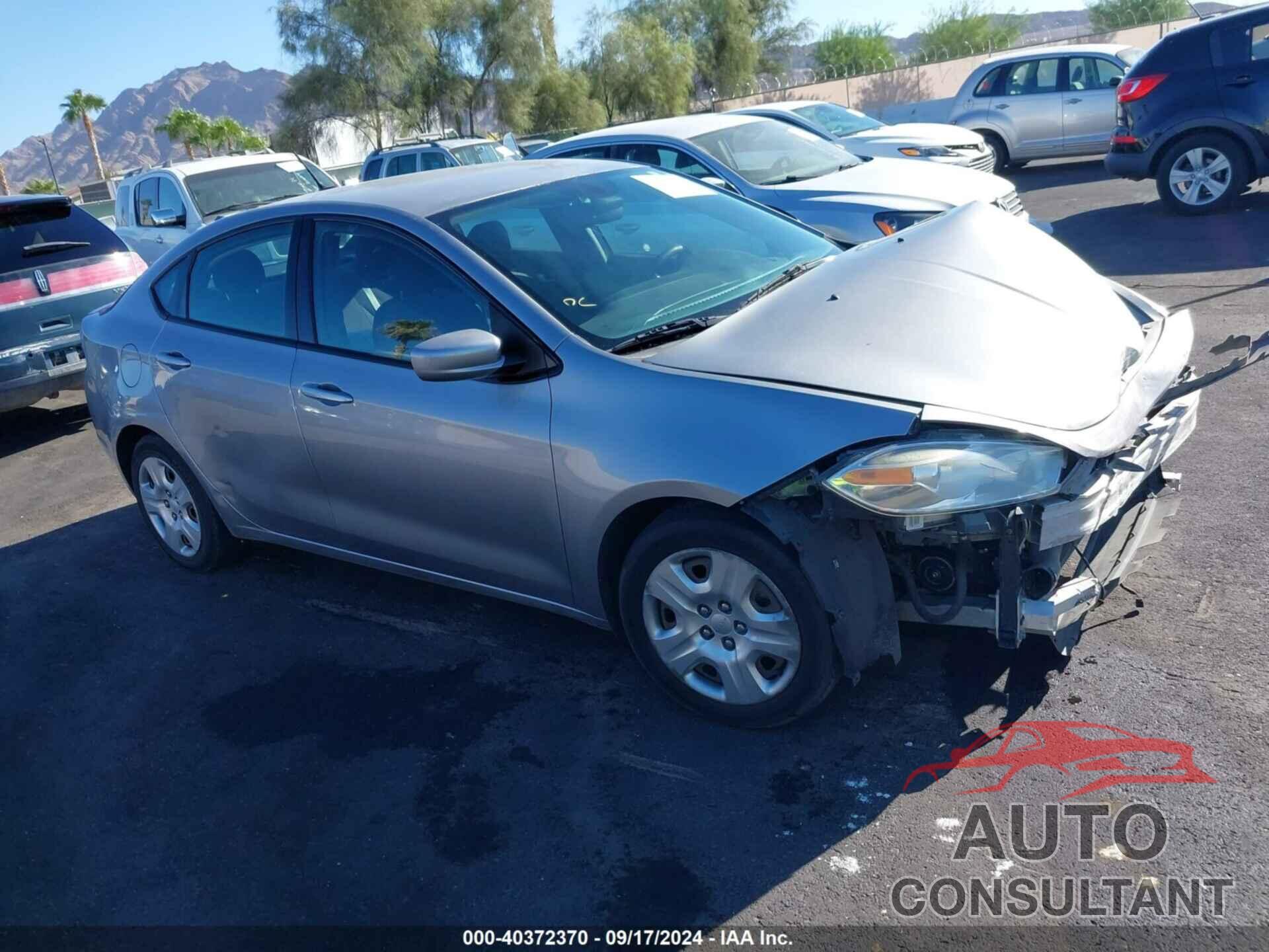 DODGE DART 2015 - 1C3CDFAA2FD266220