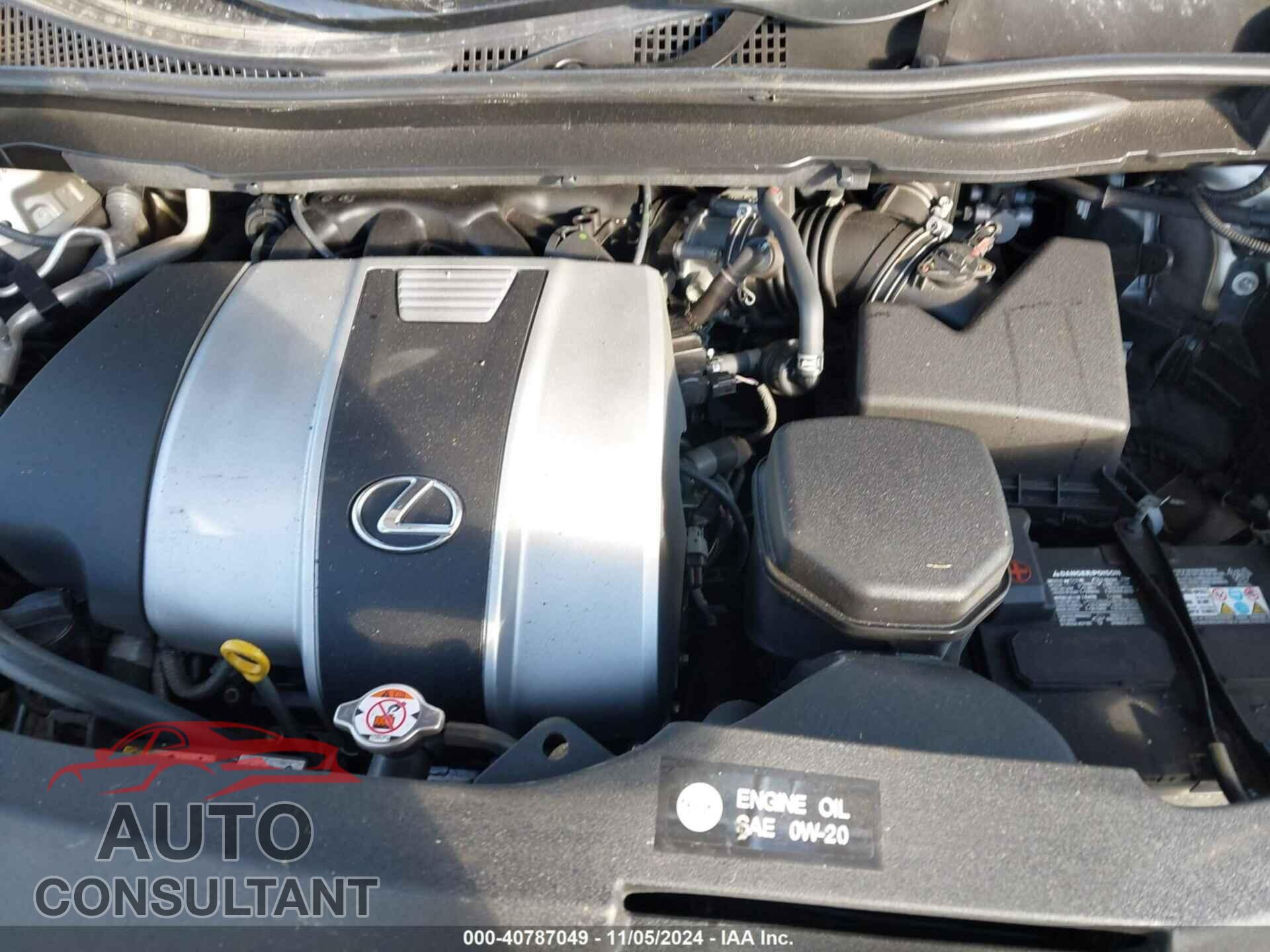 LEXUS RX 350 2017 - 2T2BZMCA8HC107983