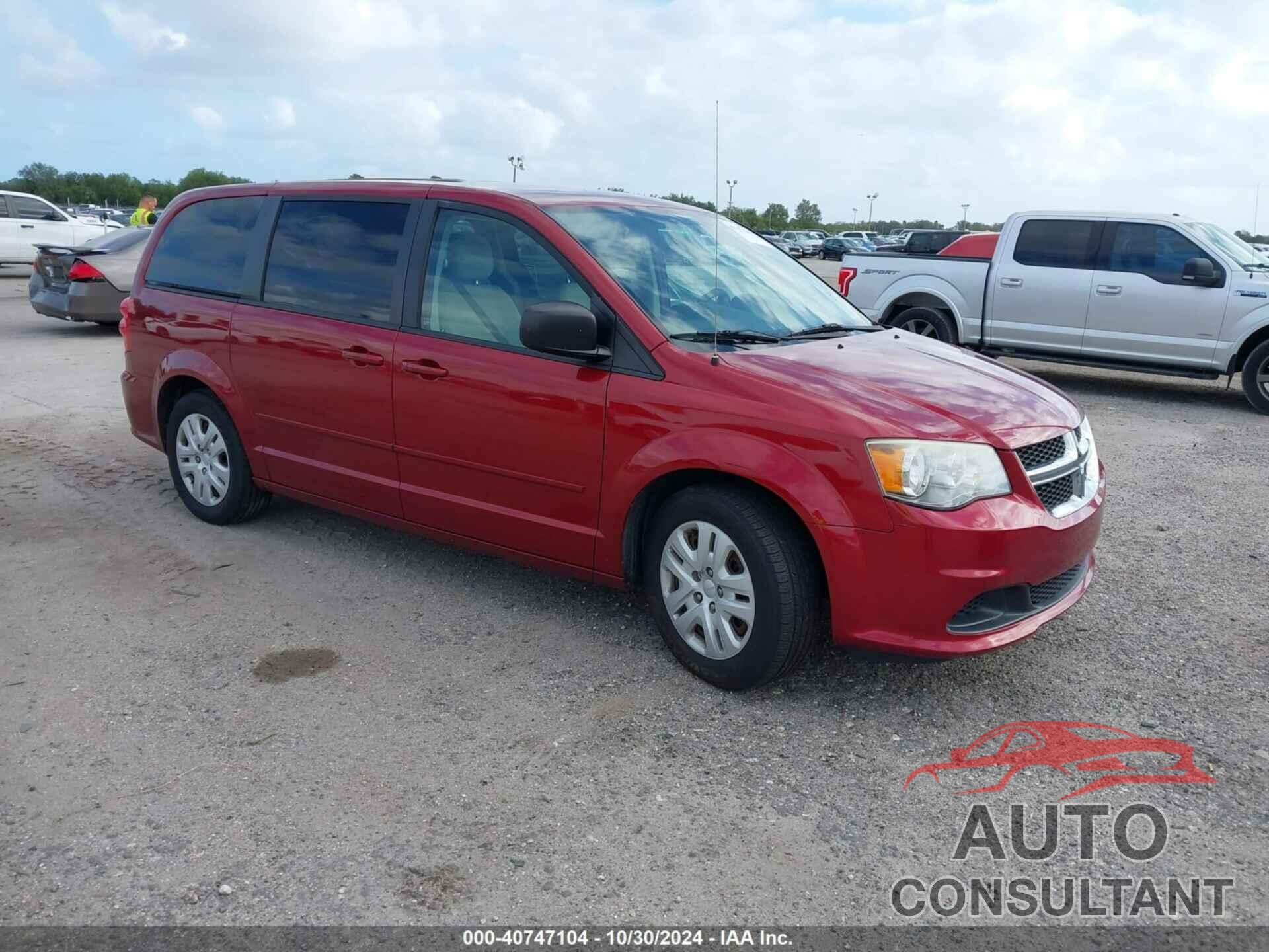 DODGE GRAND CARAVAN 2014 - 2C4RDGBG2ER451684