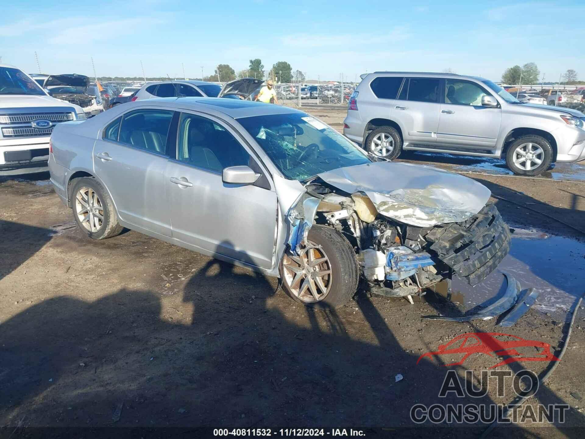 FORD FUSION 2012 - 3FAHP0JA3CR412798