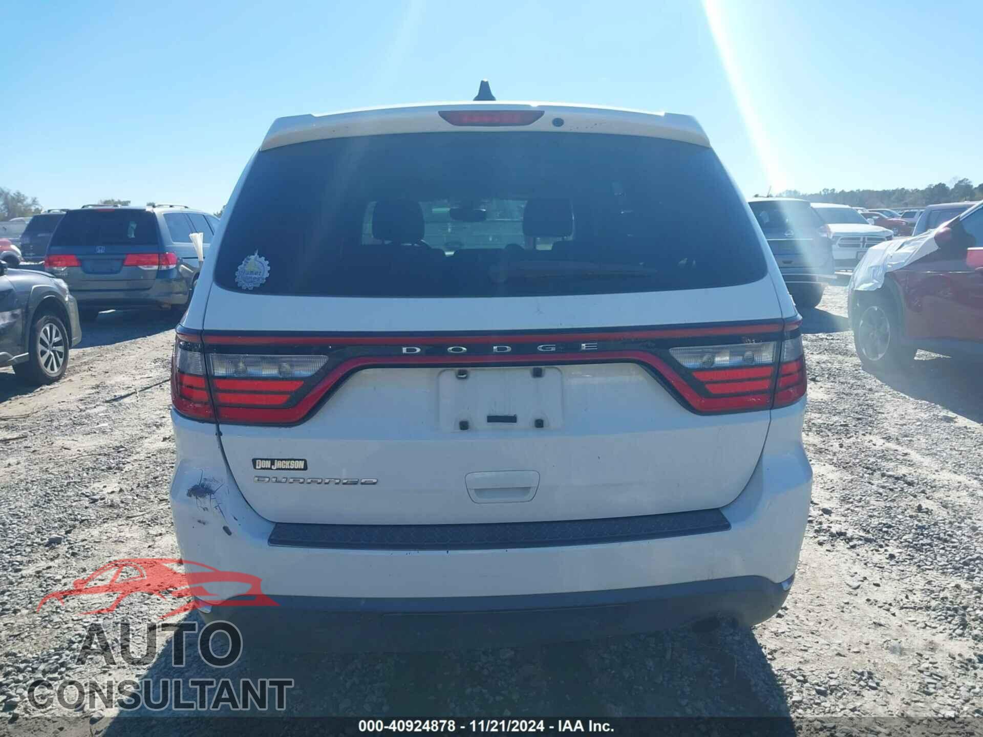 DODGE DURANGO 2017 - 1C4RDHAG4HC609642