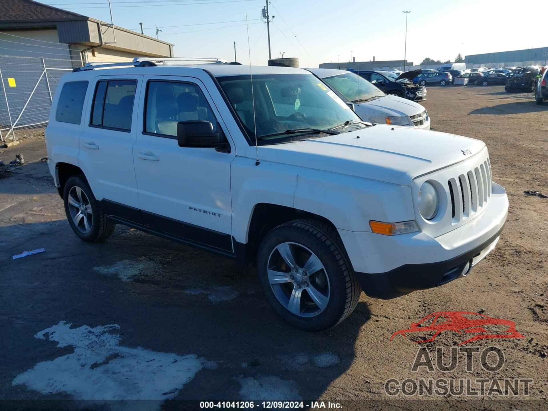 JEEP PATRIOT 2016 - 1C4NJRFB1GD557616