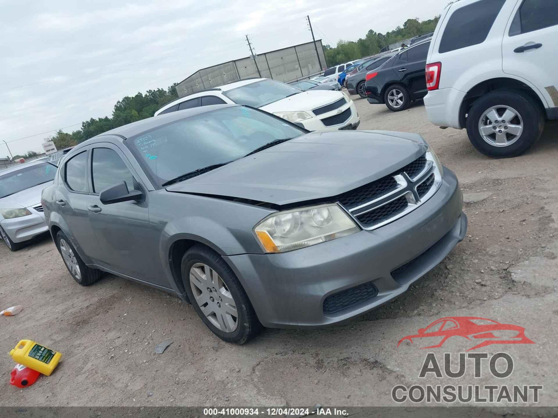 DODGE AVENGER 2013 - 1C3CDZAB2DN711590